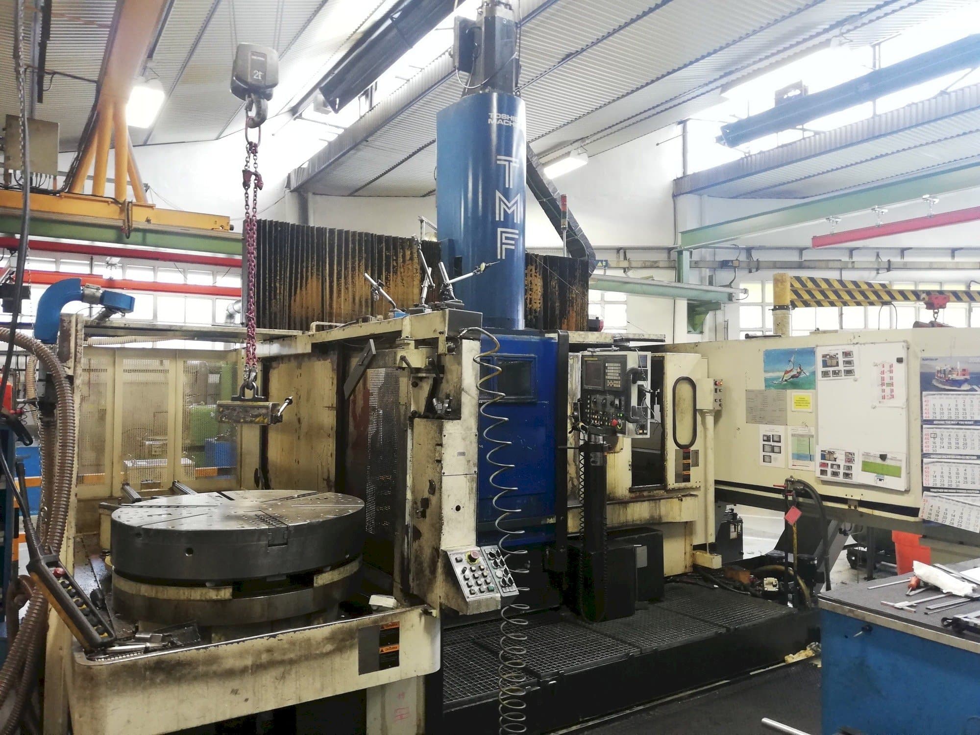 Widok z przodu maszyny Toshiba TMF-10