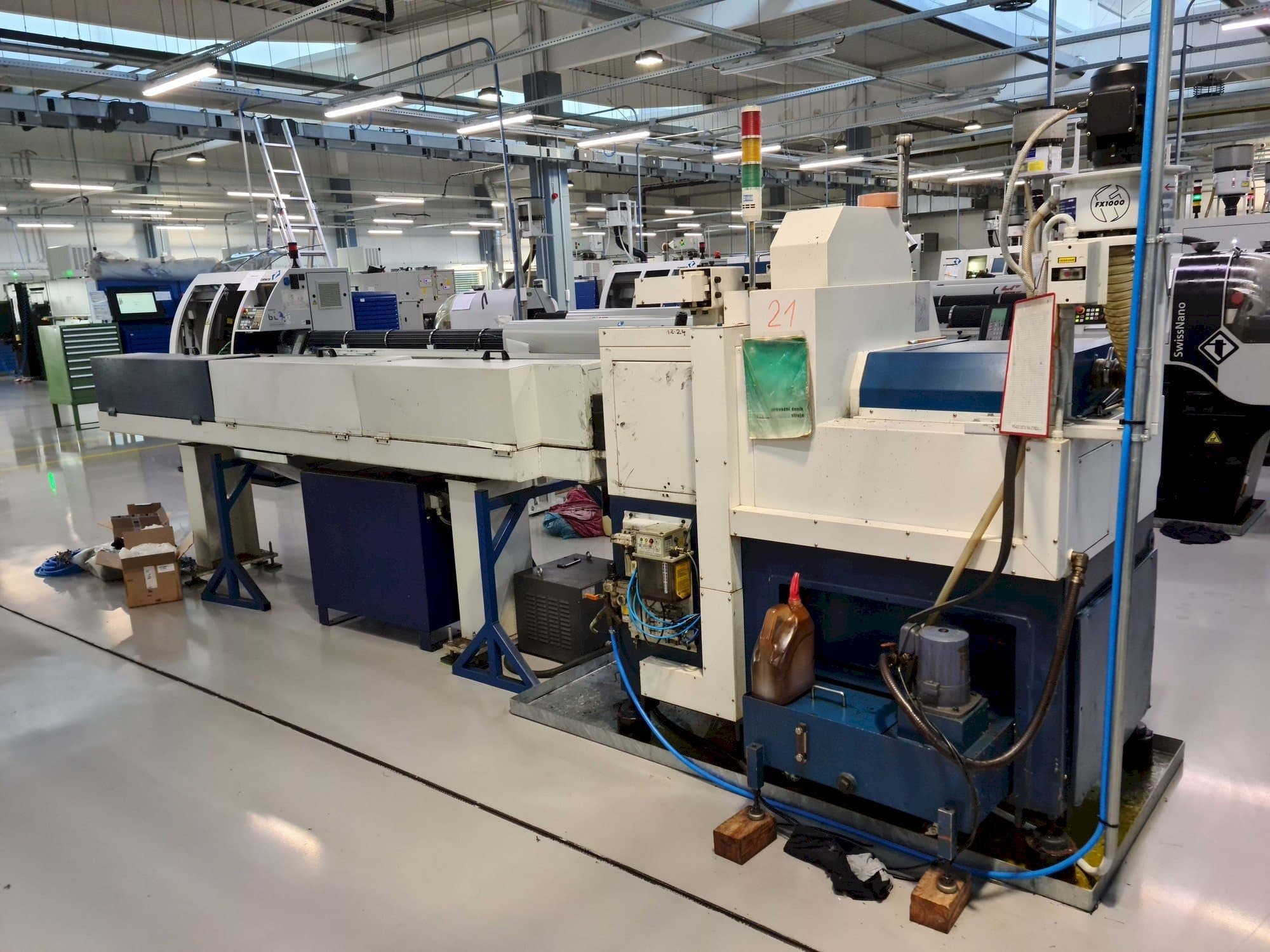 Widok z przodu maszyny KMT Speed 12