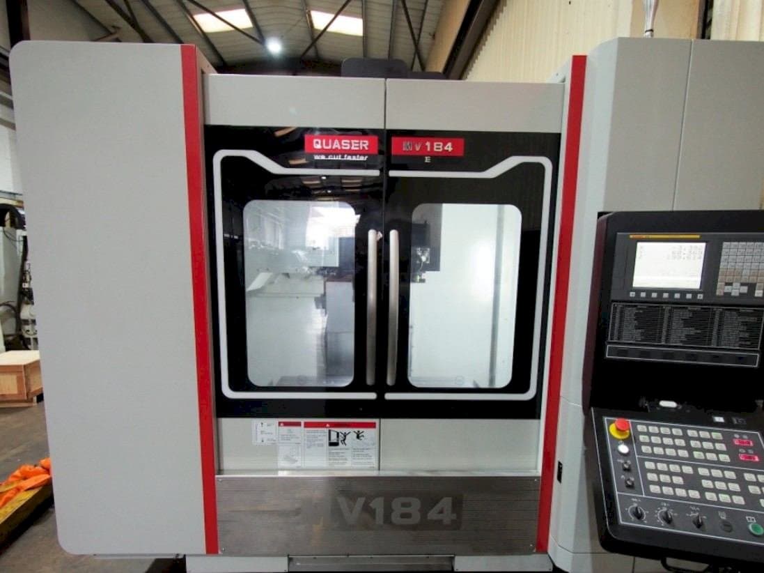 Widok z przodu maszyny Quaser MV184E
