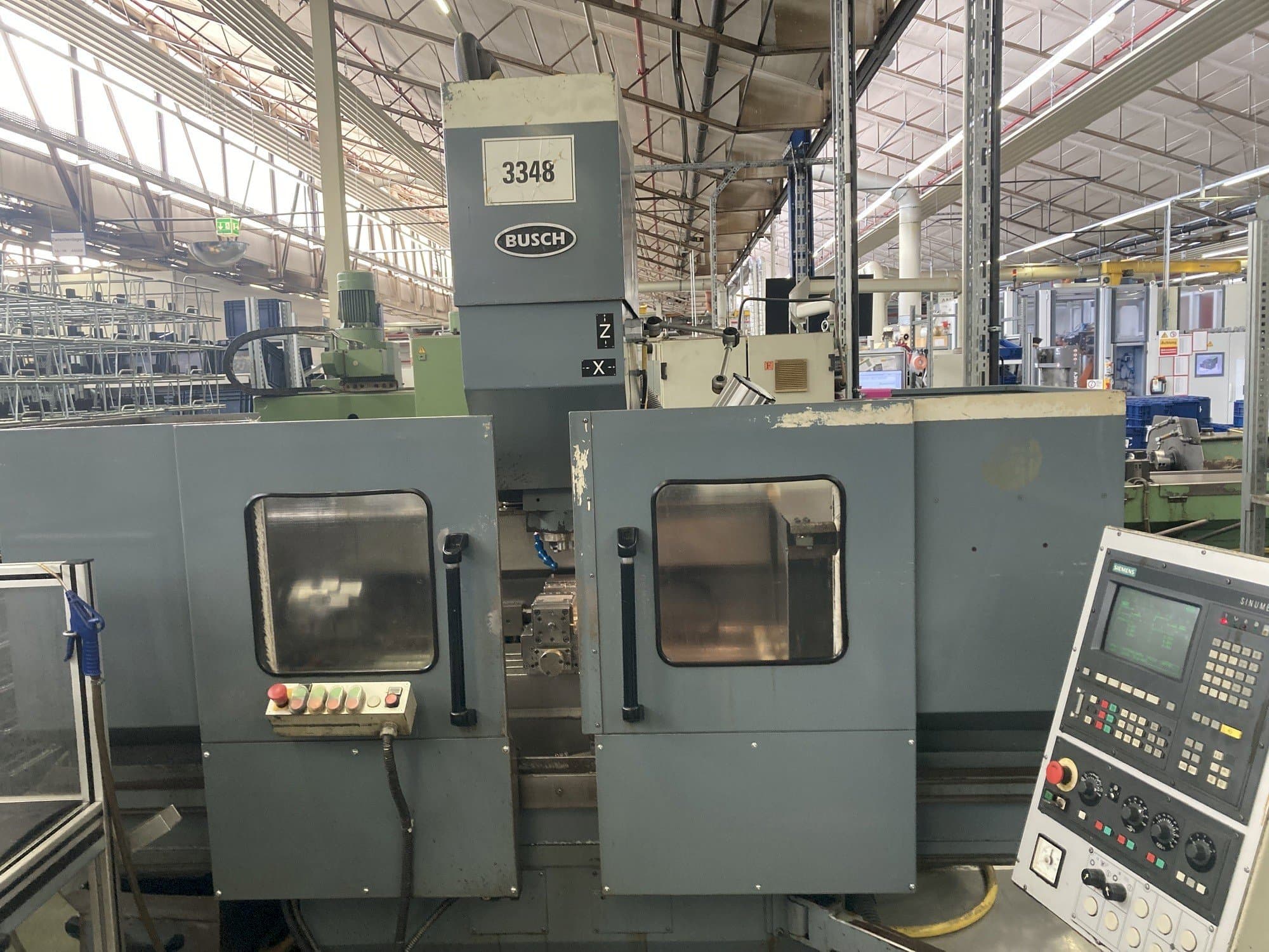 Widok z przodu maszyny BUSCH FB 1- 150