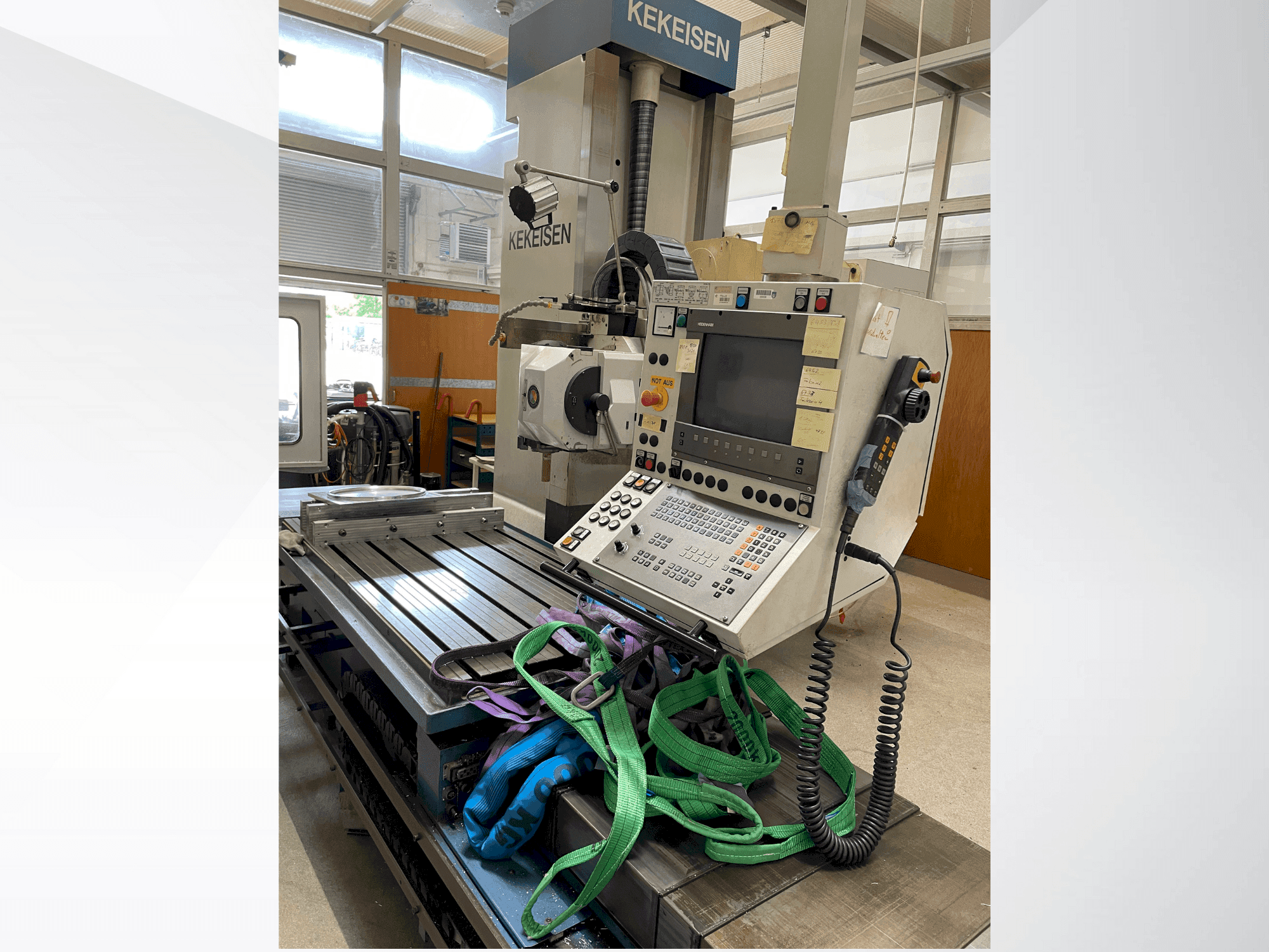 Widok z przodu maszyny Kekeisen  UBF 1600/15