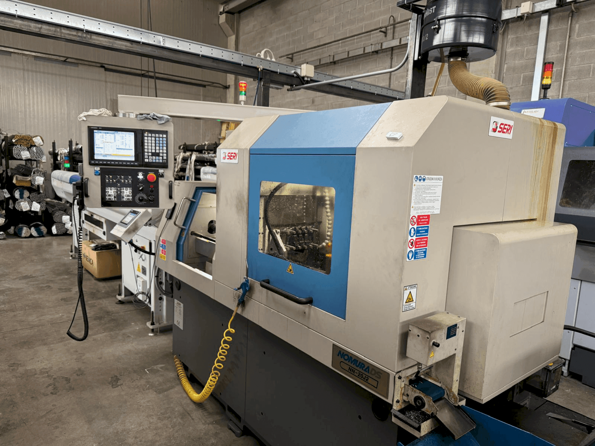Widok z przodu maszyny NOMURA NN-20J2