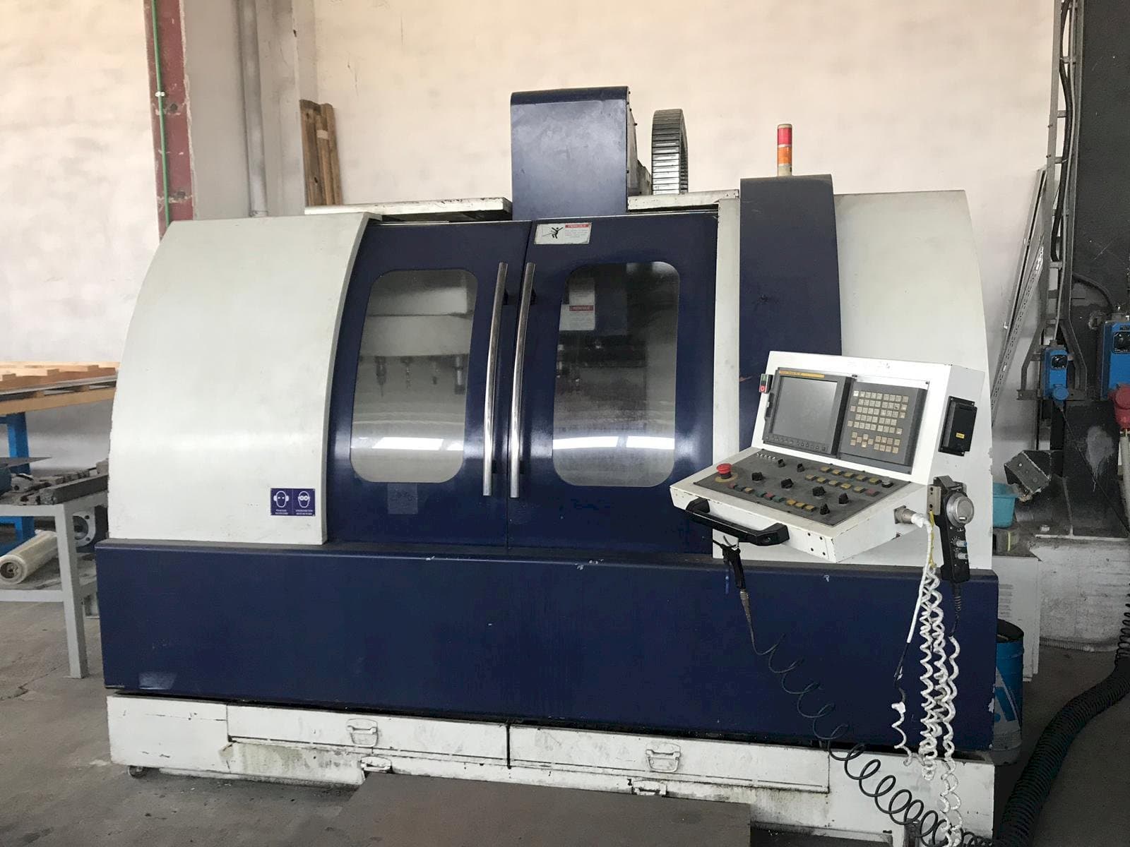 Widok z przodu maszyny Euma Spinner CAMS 200