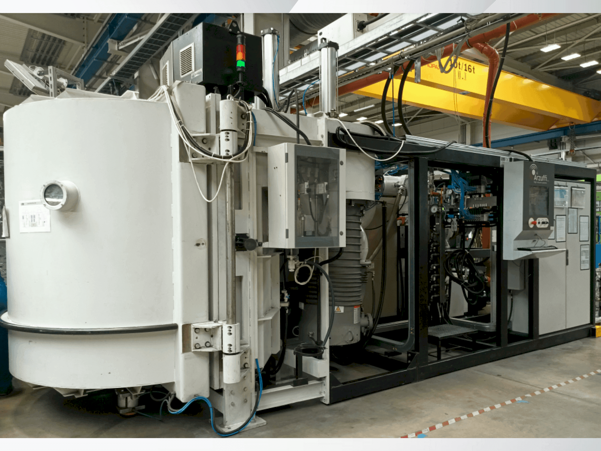 Widok z przodu maszyny ARZUFFI AM/KW 1DA2 1900/1800 IC MF