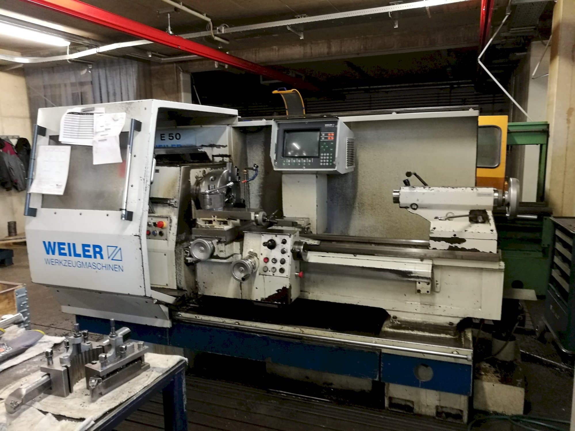Widok z przodu maszyny Weiler E50/1