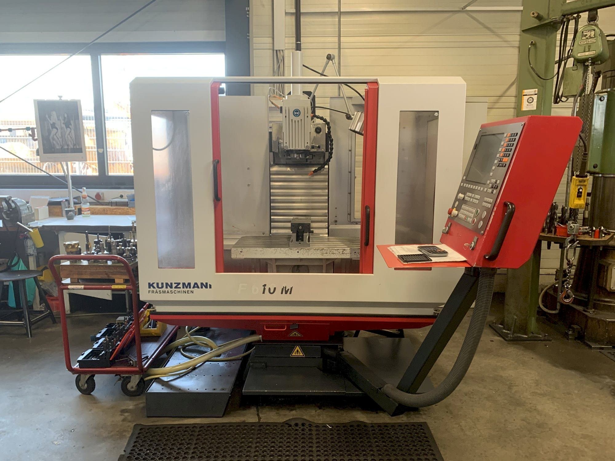 Widok z przodu maszyny KUNZMANN WF 610 M