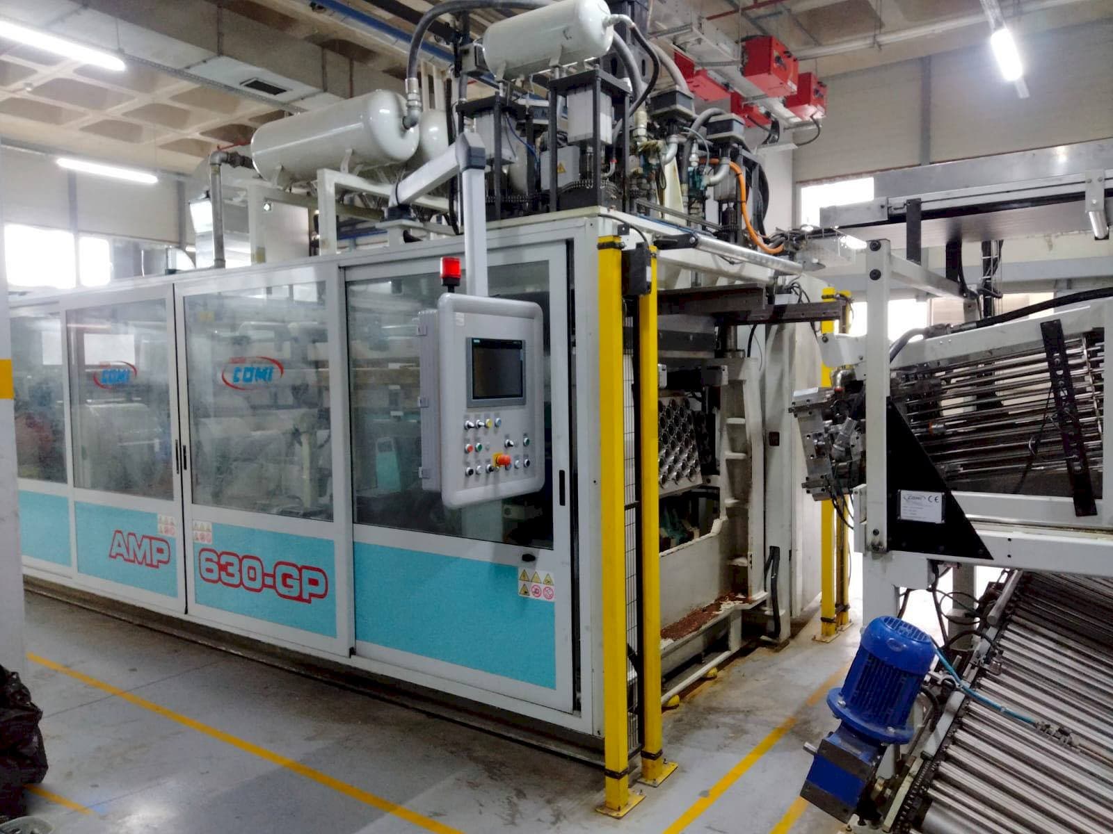 Widok z przodu maszyny AMUT COMI AMP 630 GP/FL