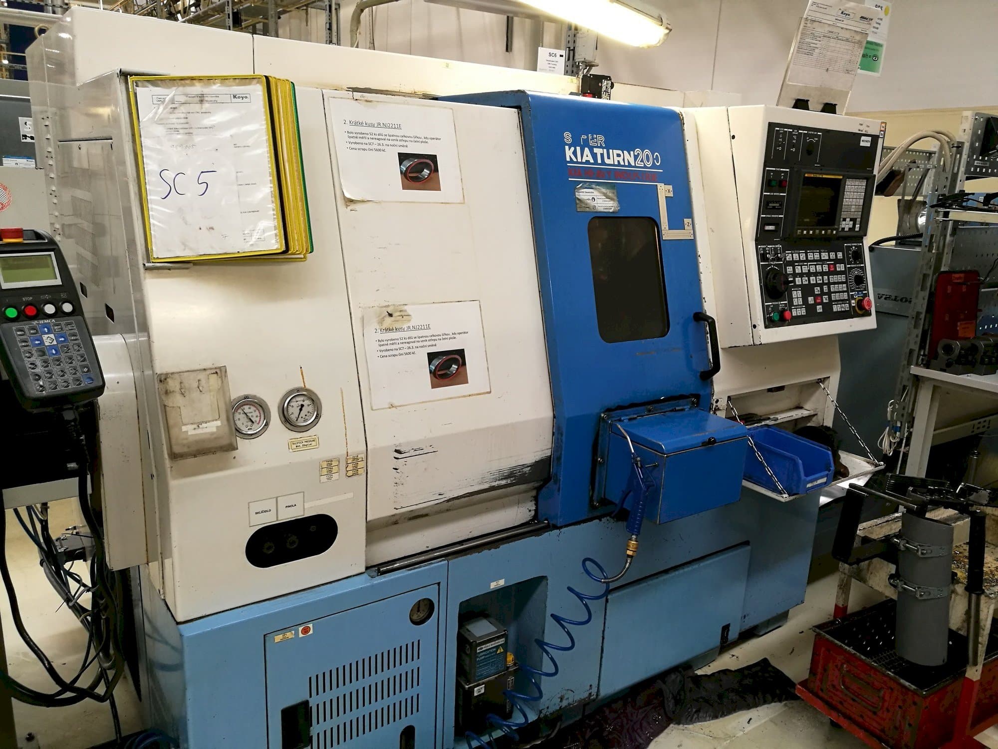 Widok z przodu maszyny Kia Super Kia Turn 200