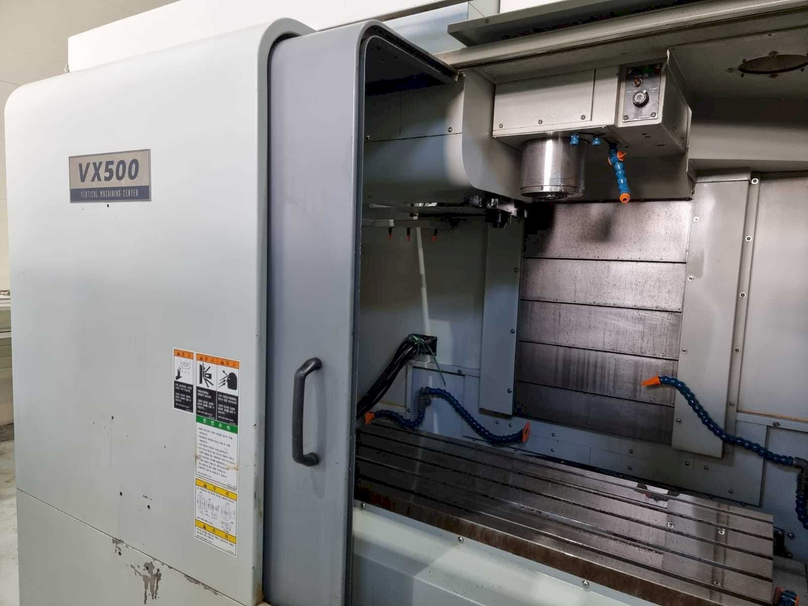 Widok z przodu maszyny Hyundai Wia VX500