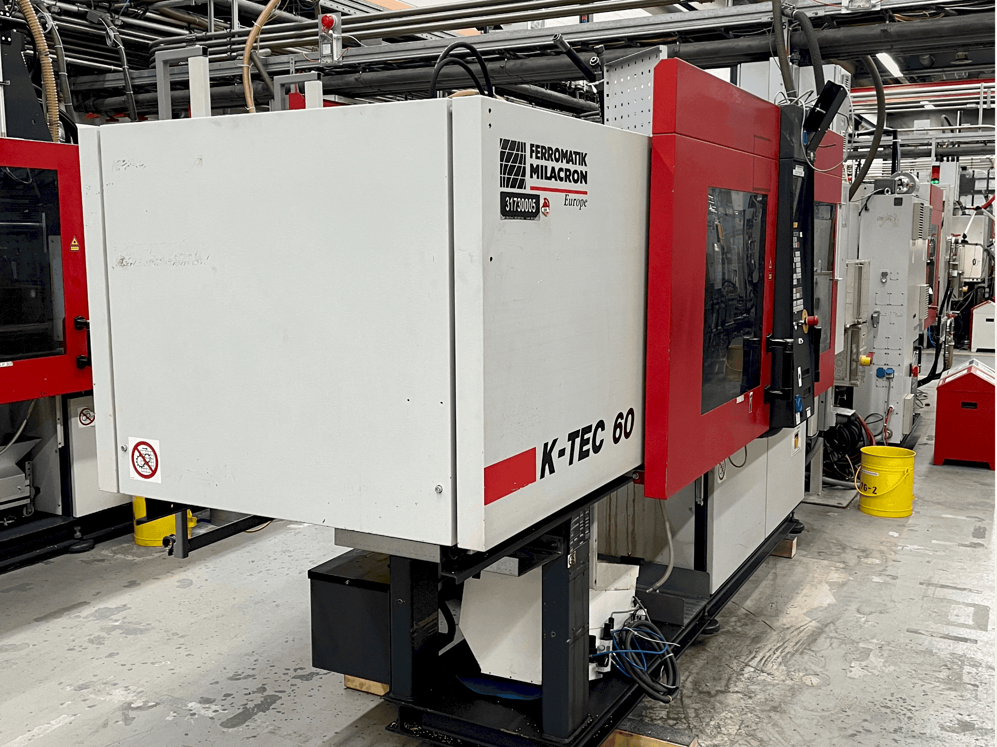 Widok z przodu maszyny FERROMATIK K-TEC 60 S