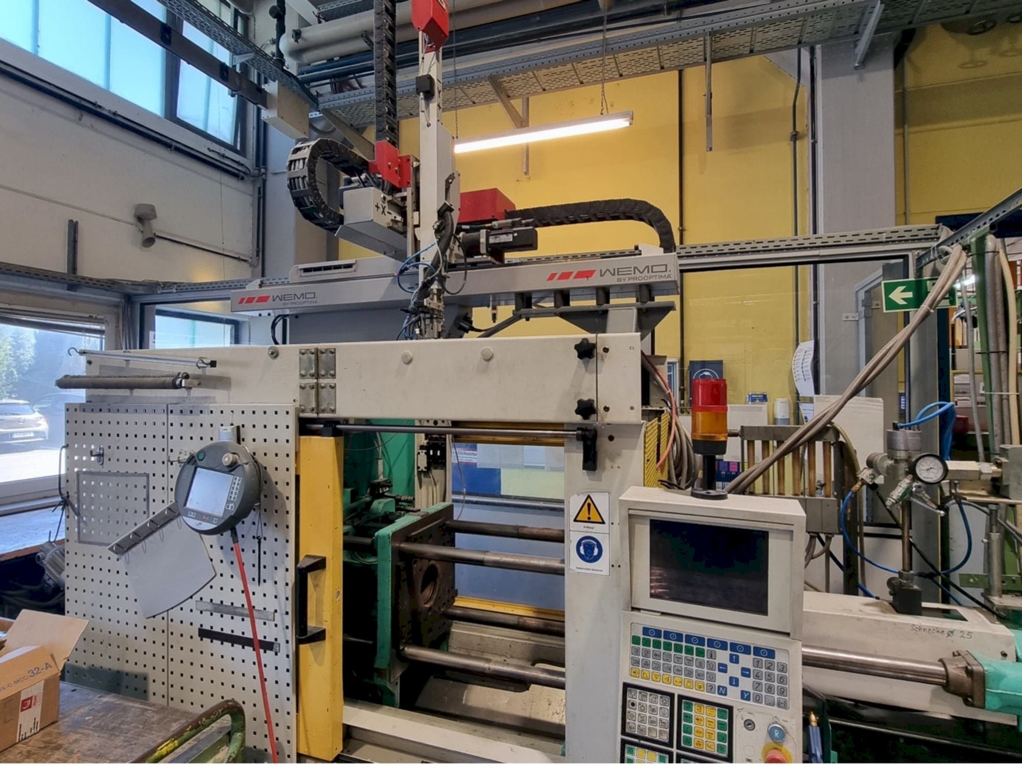 Widok z przodu maszyny Arburg ALLROUNDER Centex 270 C 500 - 250