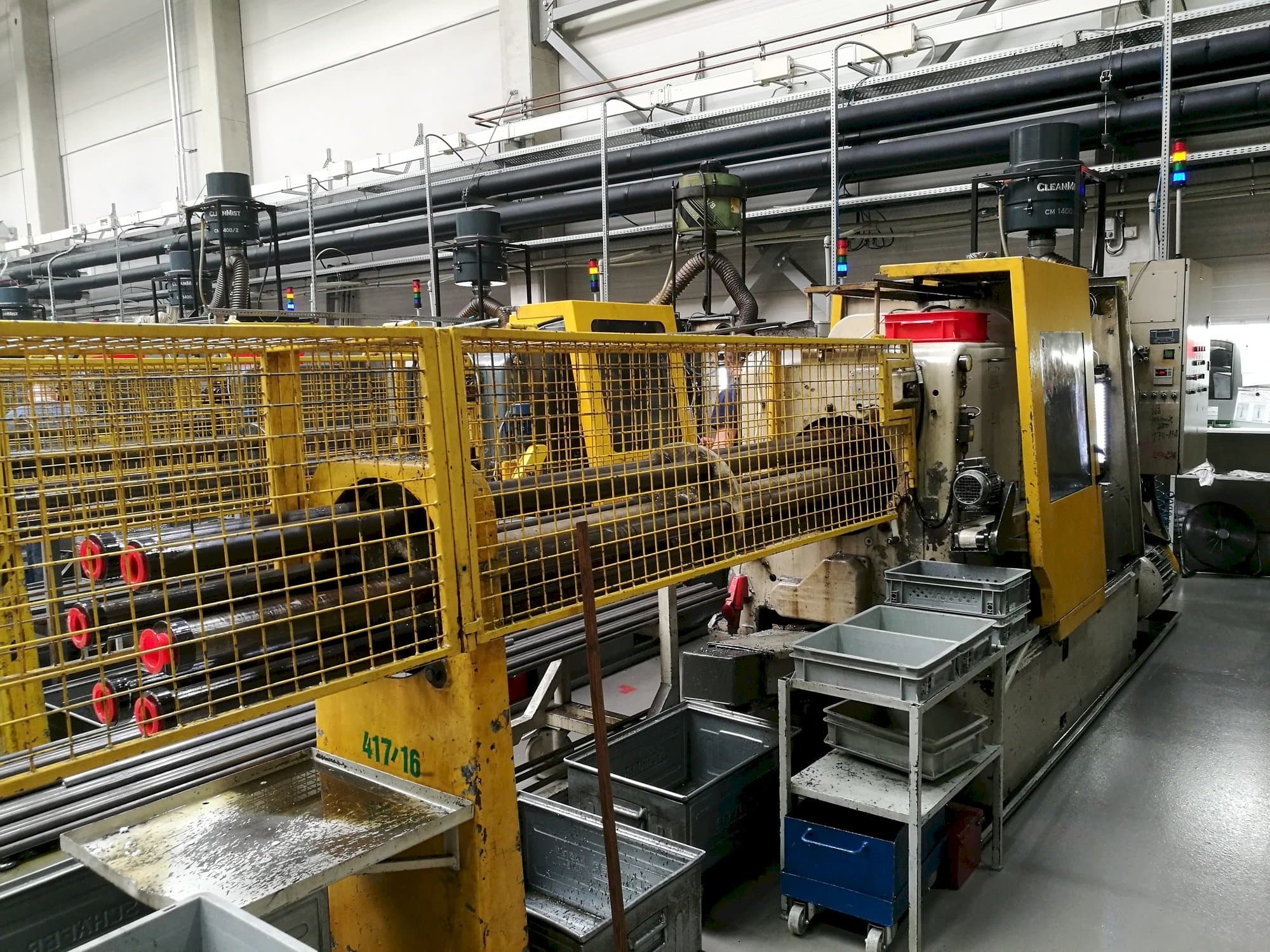 Widok z przodu maszyny Wickman 1  3/8"-6