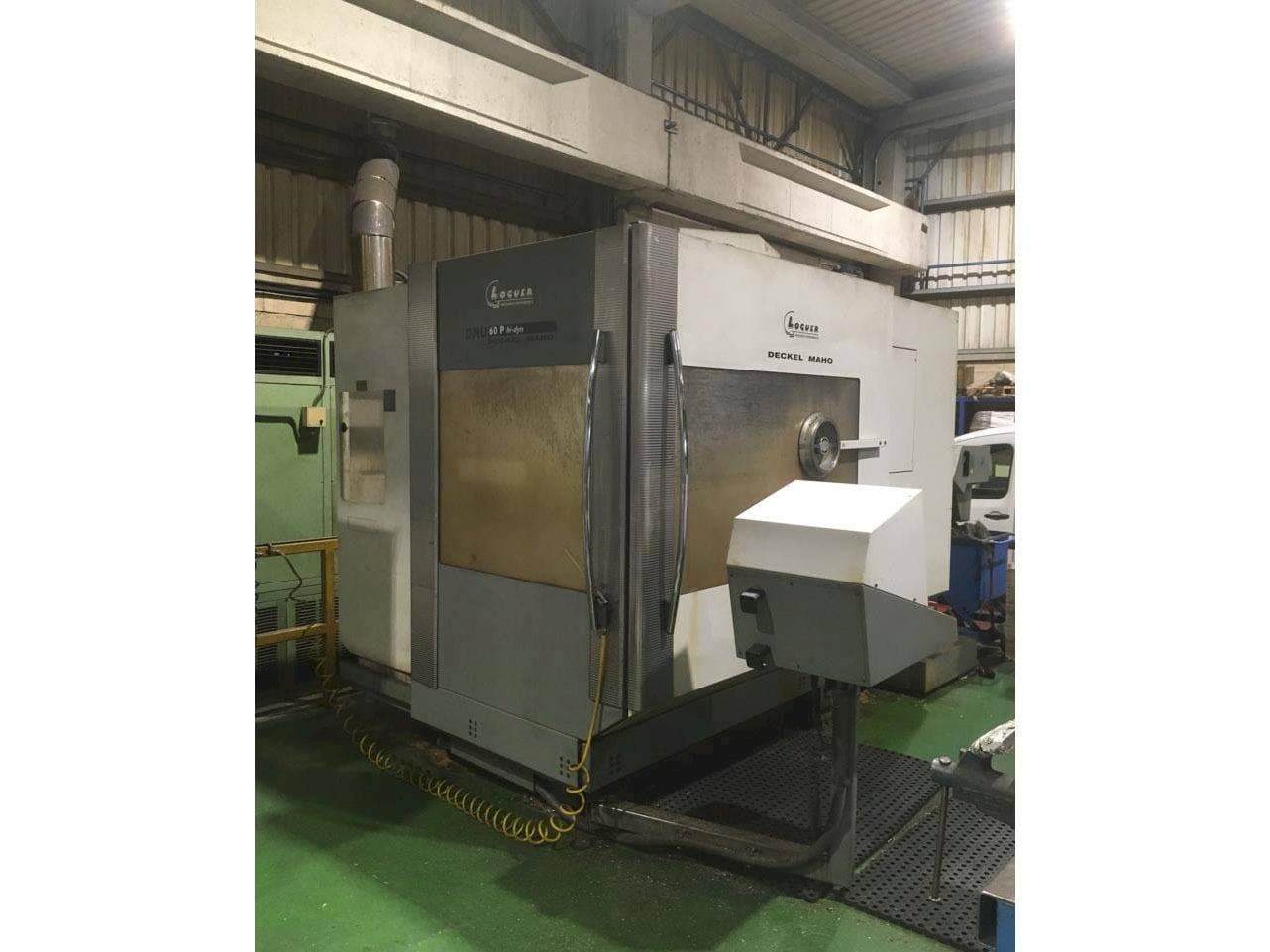 Widok z przodu maszyny DECKEL MAHO DMU 60P hi-dyn