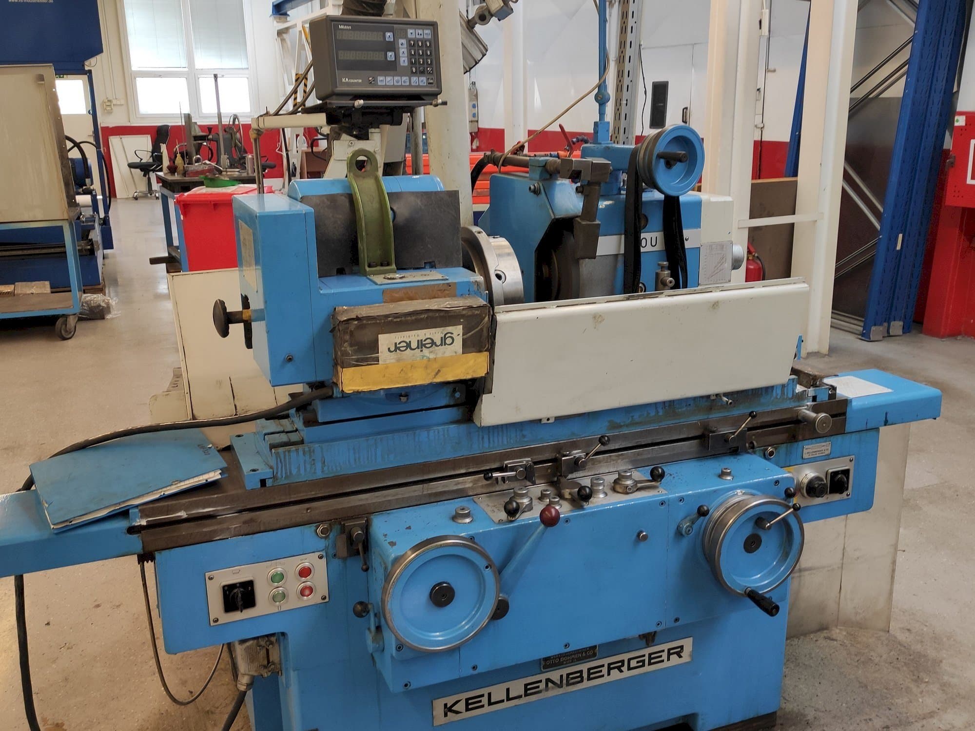 Widok z przodu maszyny KELLENBERGER 600U