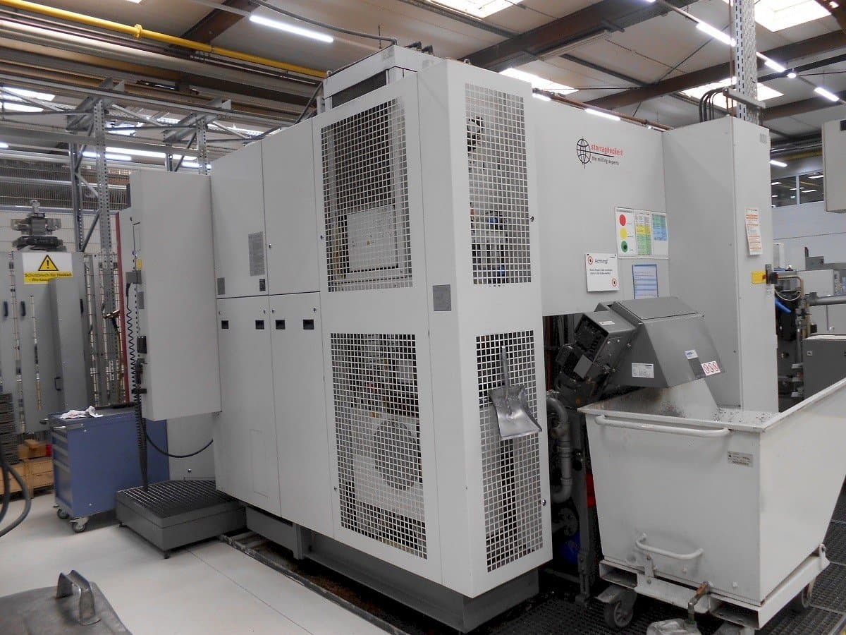 Widok lewej strony maszyny Heckert HEC 500 D XXL