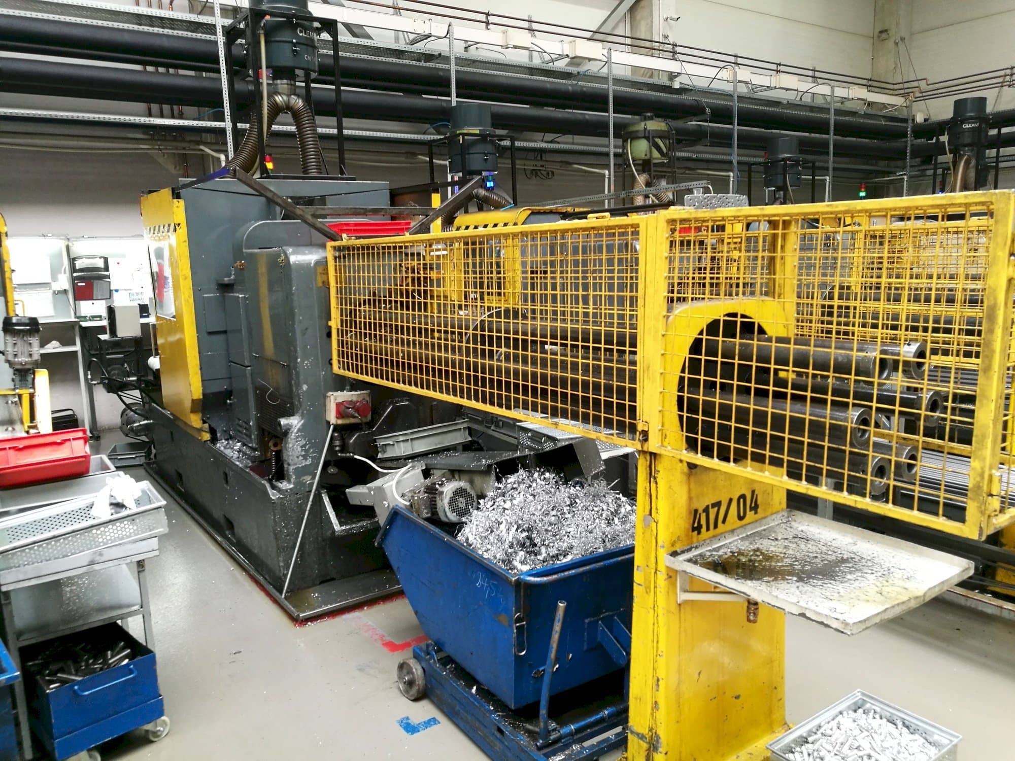 Widok z przodu maszyny Wickman 1  3/8"-6