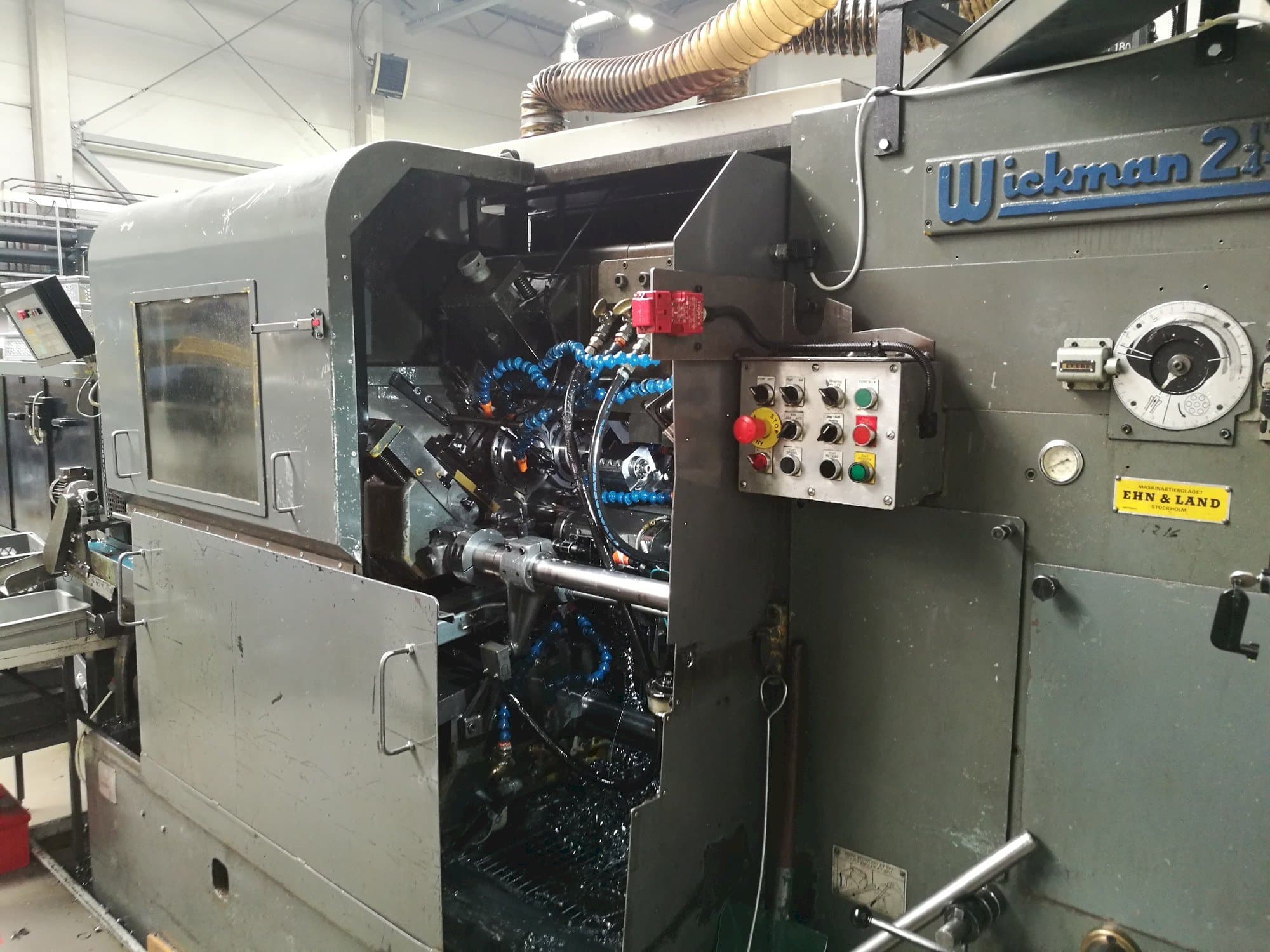 Widok z przodu maszyny Wickman 2  1/4"-6