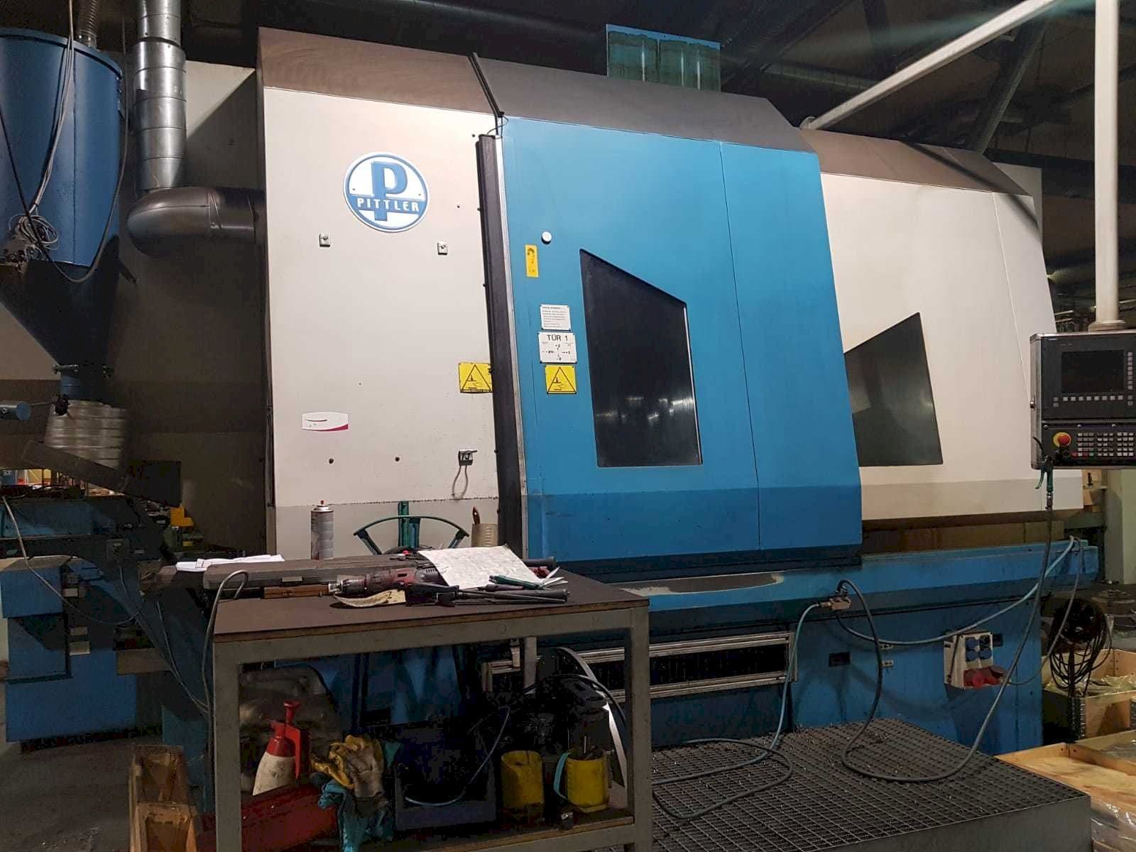 Widok z przodu maszyny Pittler PV 1000