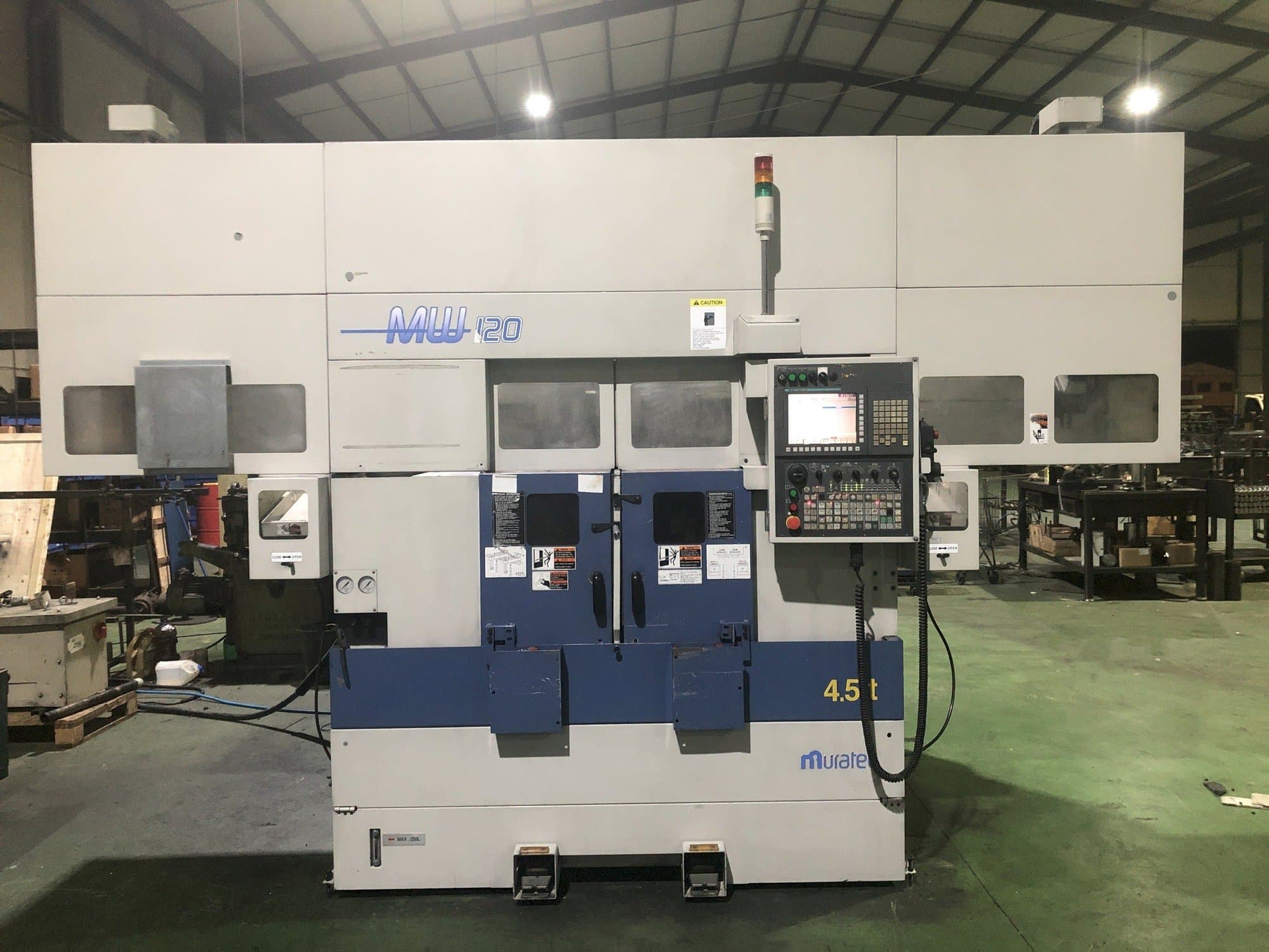 Widok z przodu maszyny Muratec MW 120 GT