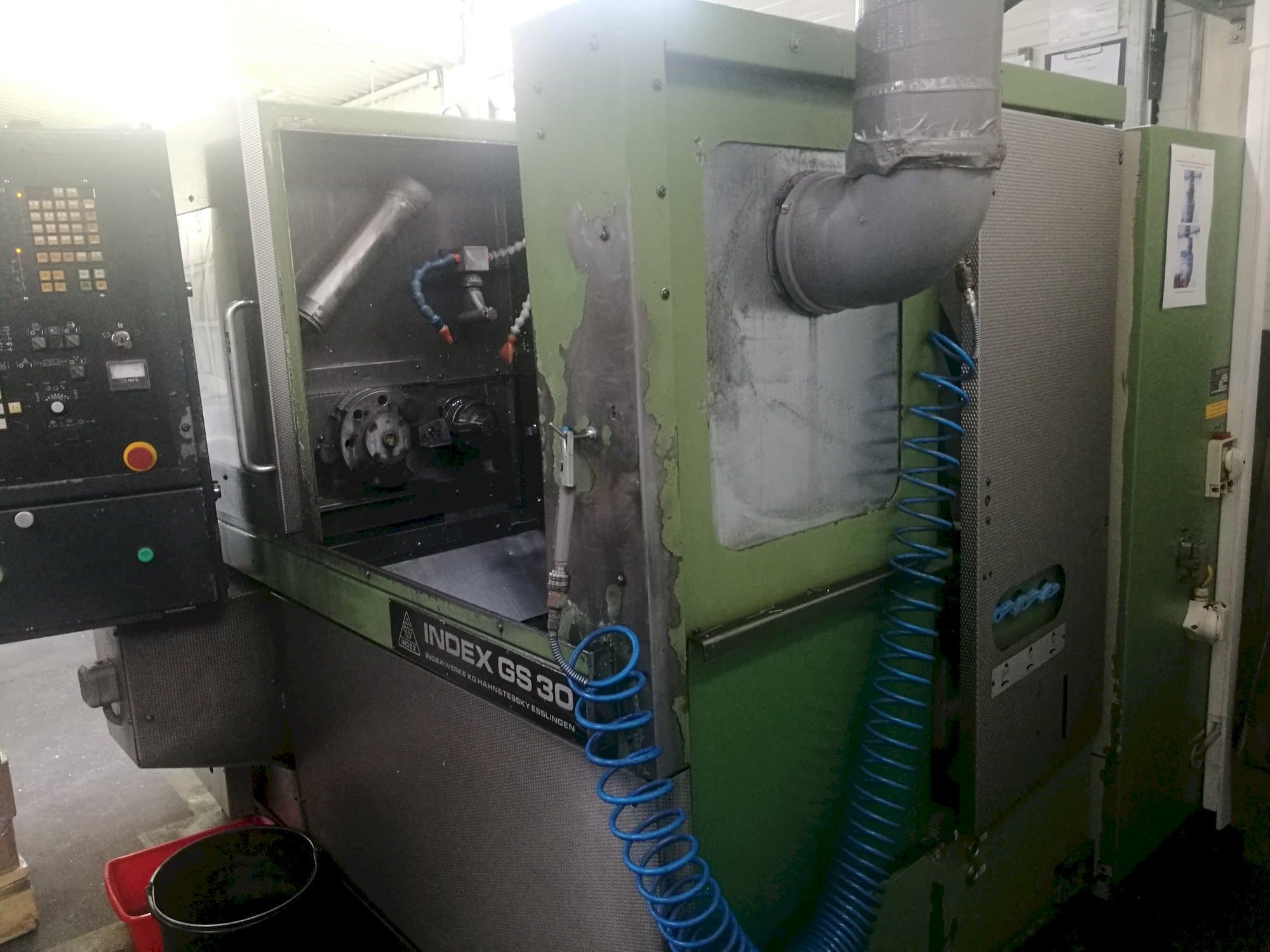 Widok z przodu maszyny Index GS 30