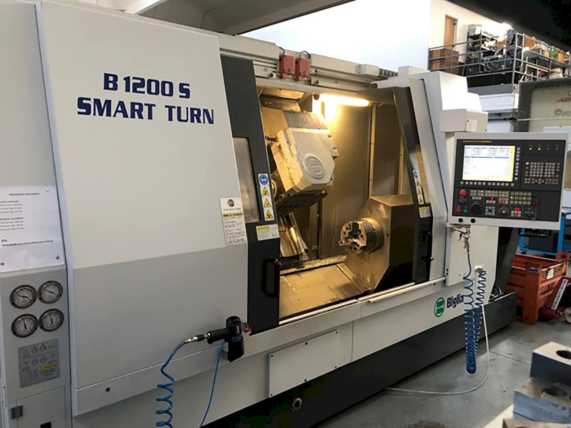 Widok z przodu maszyny Biglia Smart S