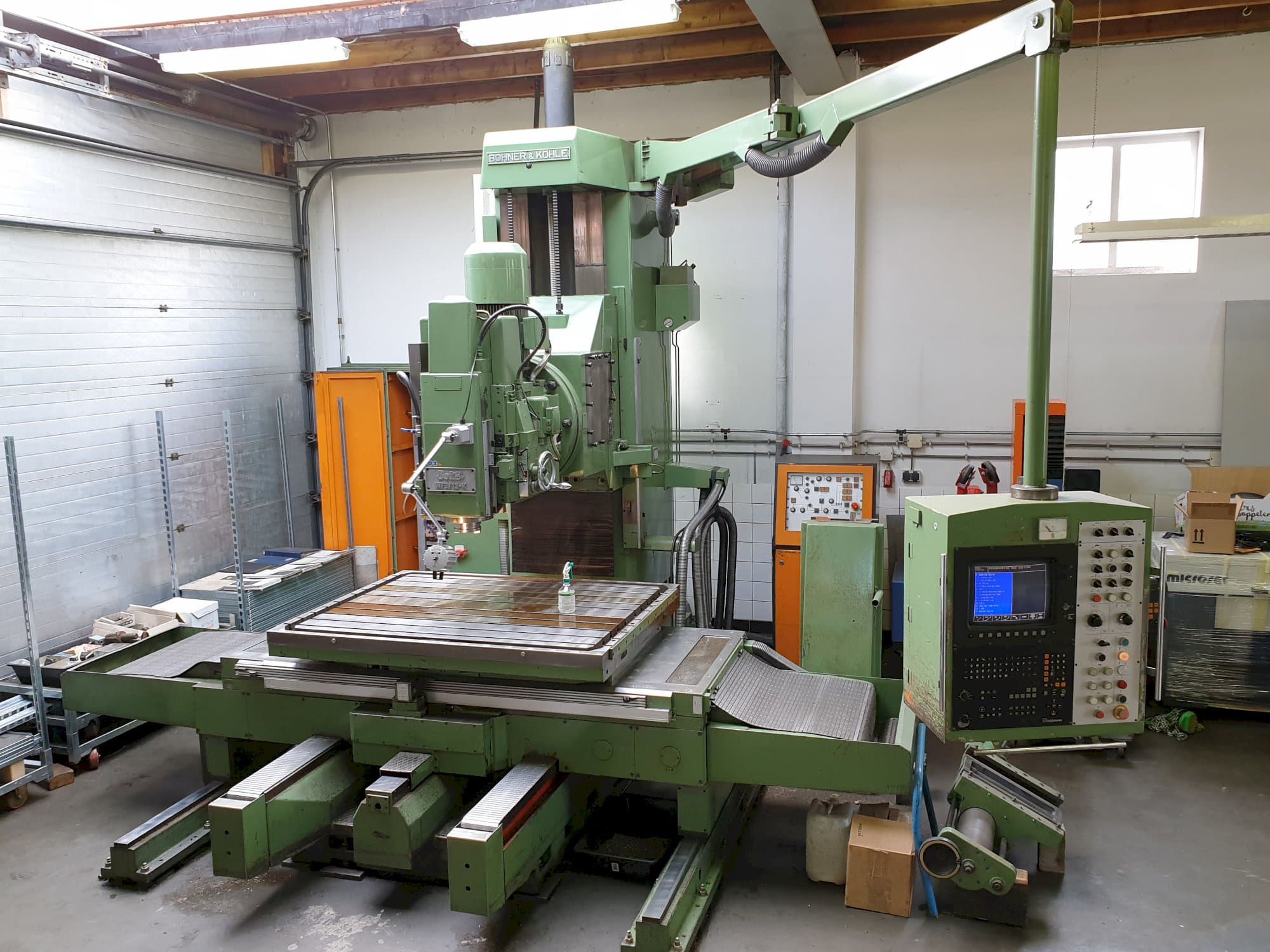 Widok z przodu maszyny Bokö WF3