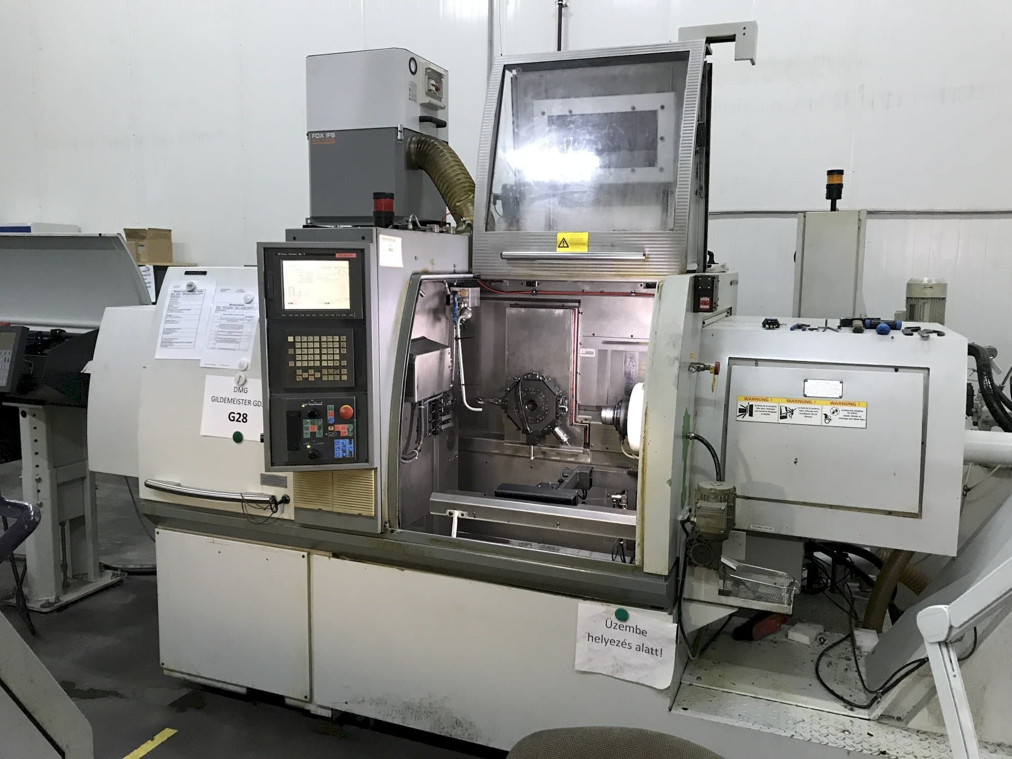 Widok z przodu maszyny Gildemeister GD32