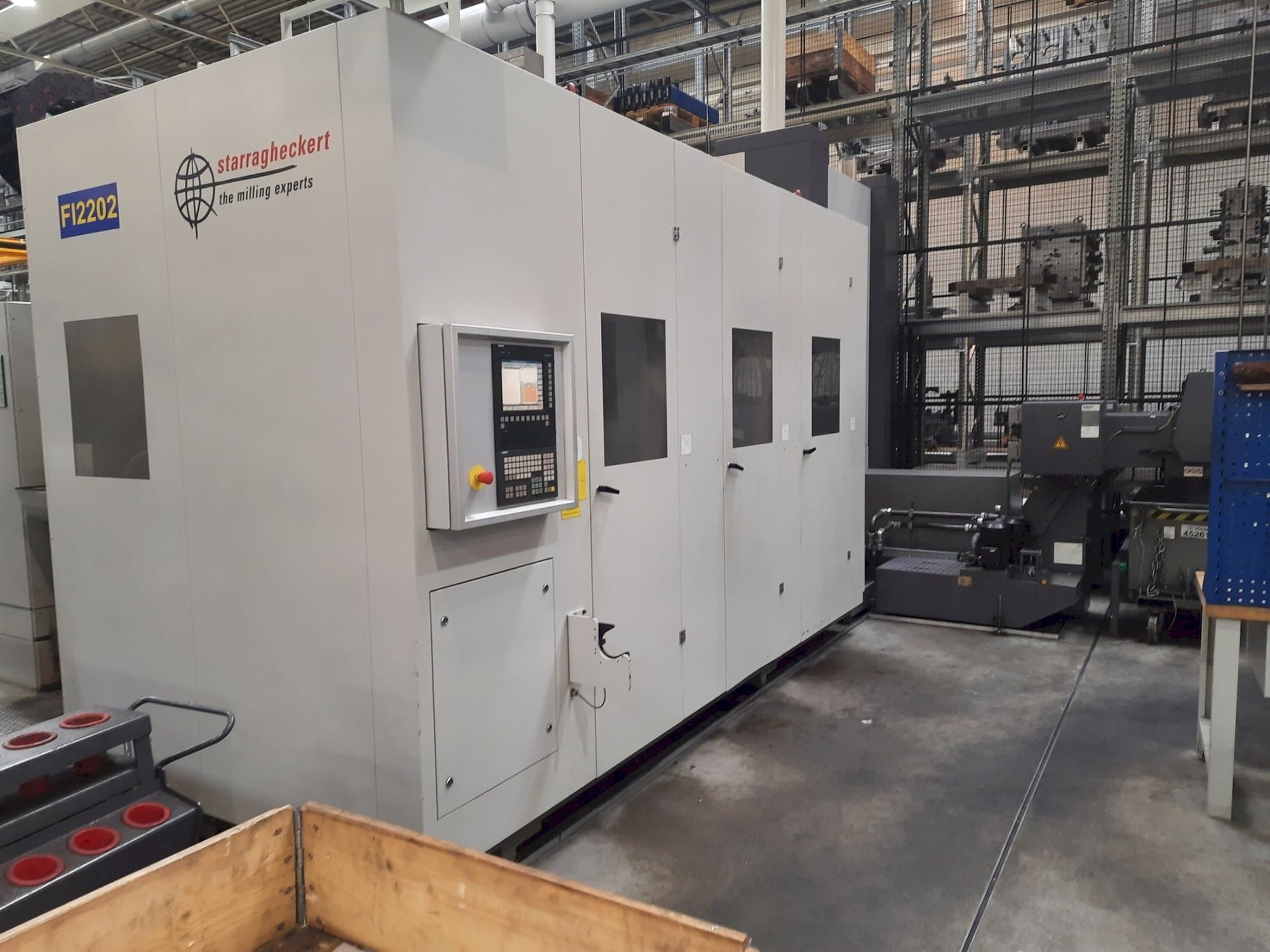 Widok z przodu maszyny Heckert HEC 1000