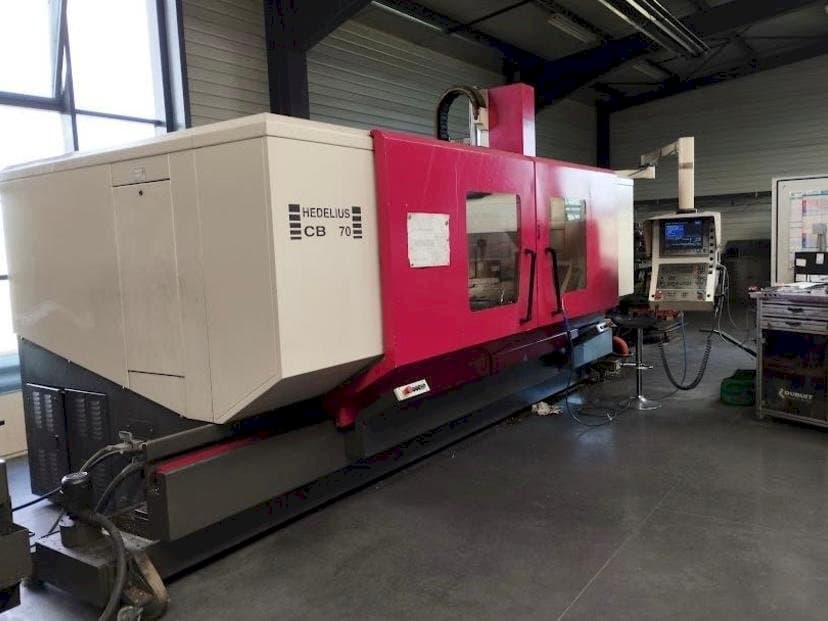 Widok z przodu maszyny HEDELIUS CB 70-3200
