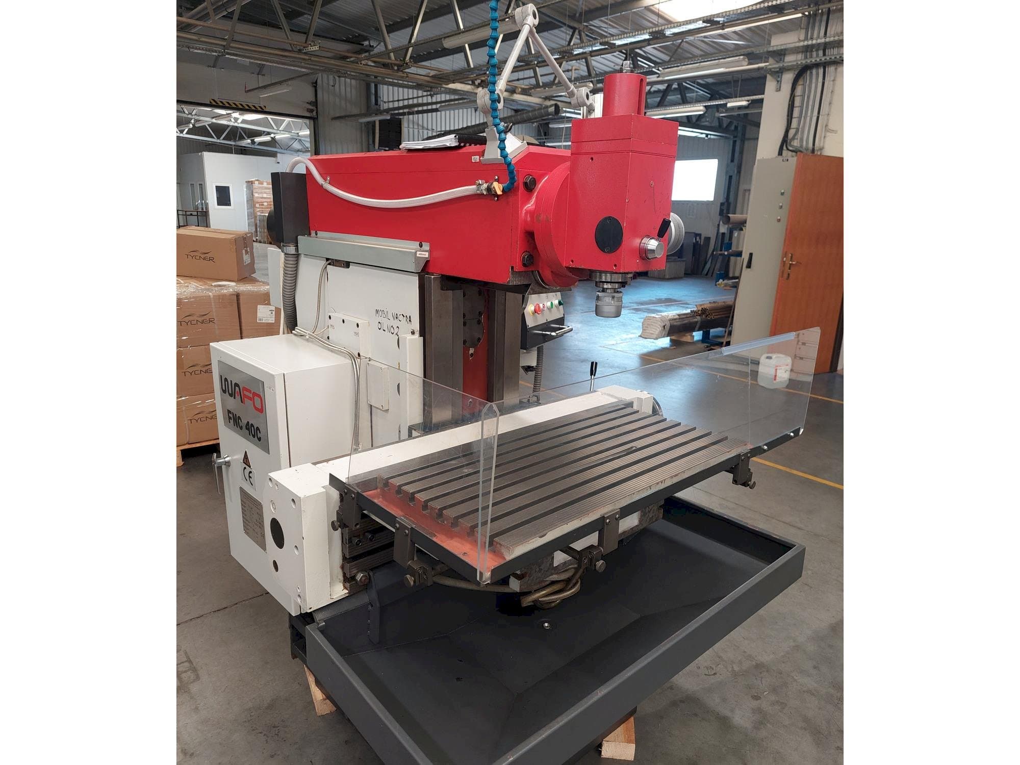 Widok z przodu maszyny WAFO FNC 40C