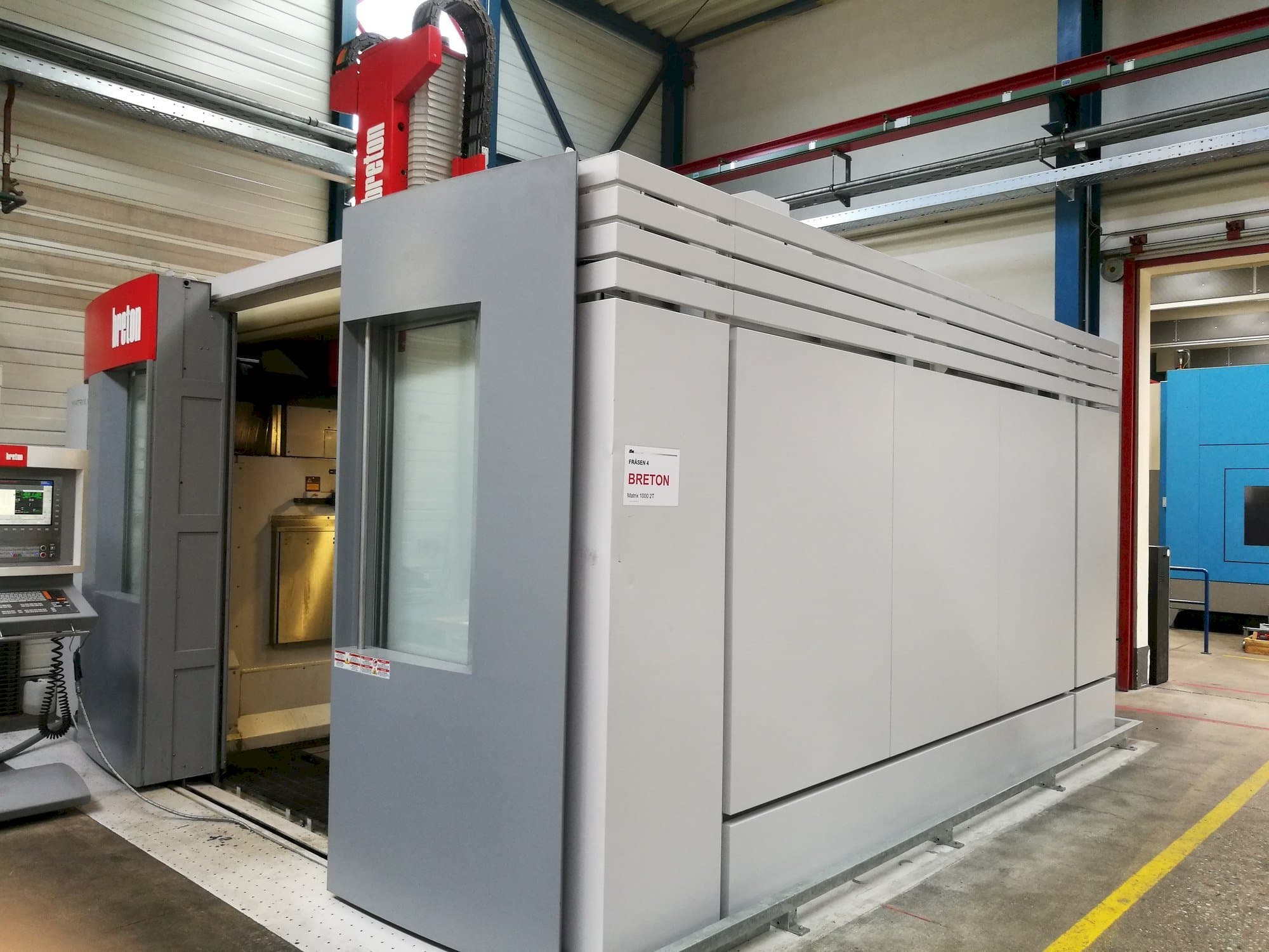 Widok z przodu maszyny Breton Matrix 1000 2T DY