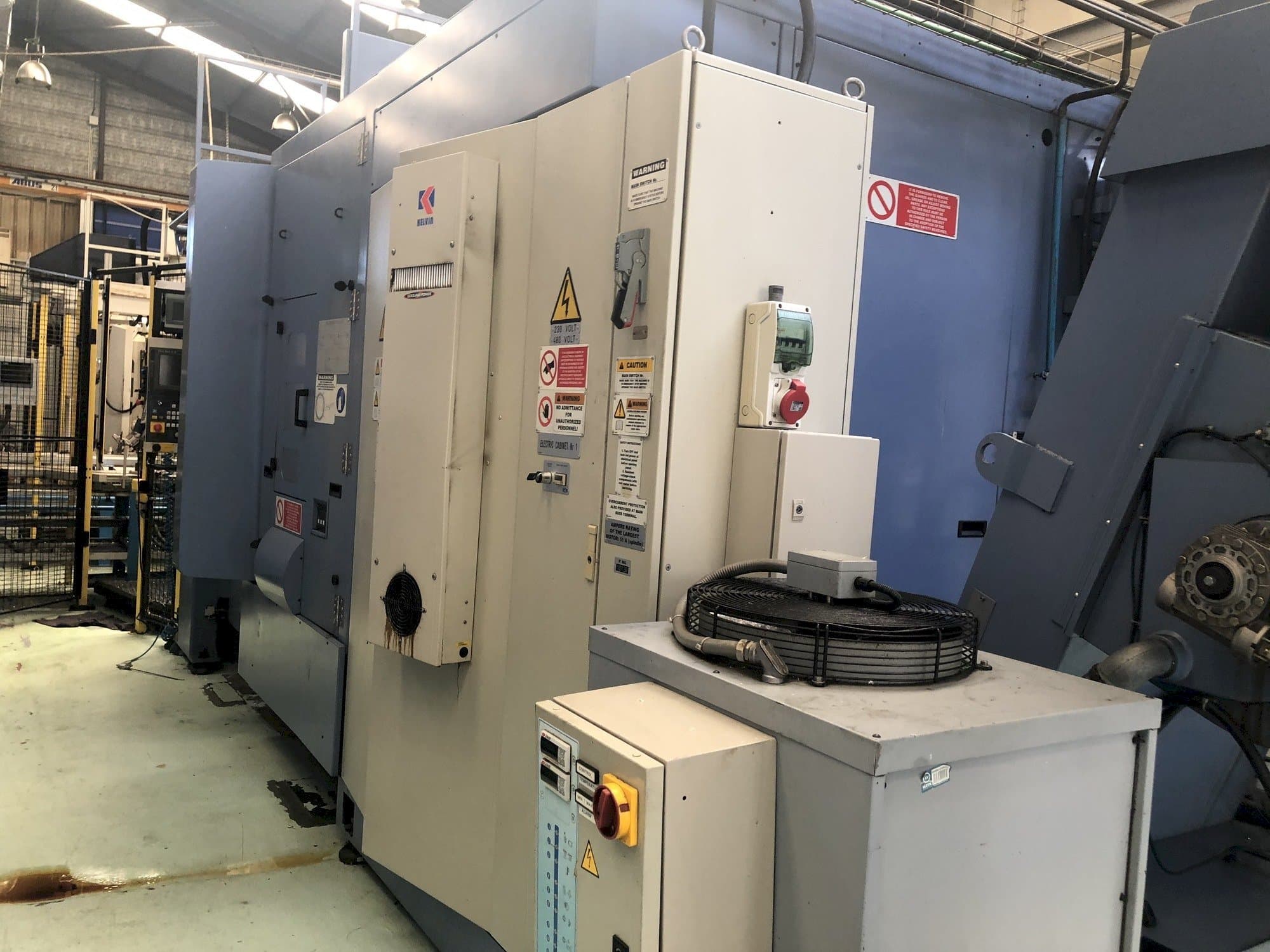 Widok z przodu maszyny MCM Clock