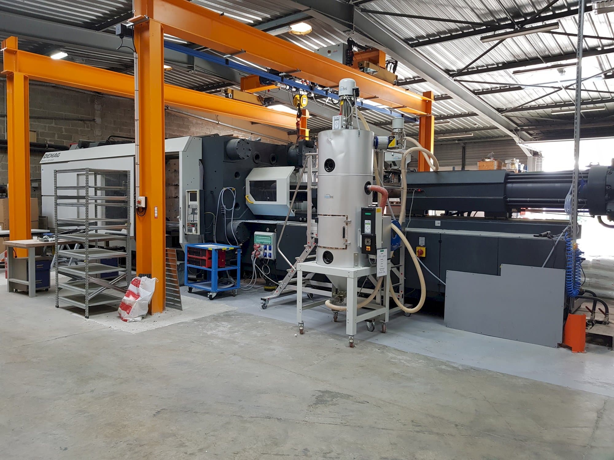 Widok z przodu maszyny DEMAG ERGOTECH 1300-8000