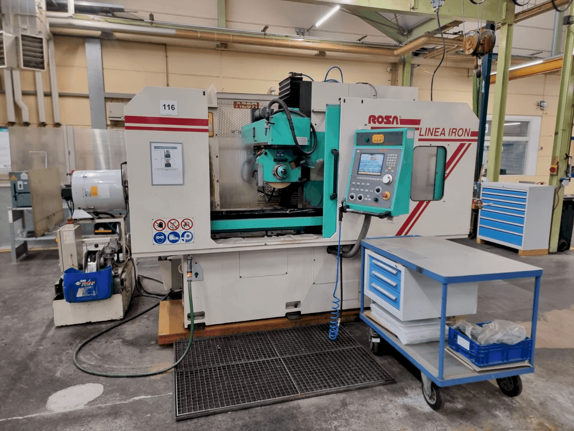 Widok z przodu maszyny ROSA ERMANDO IRON 08.6