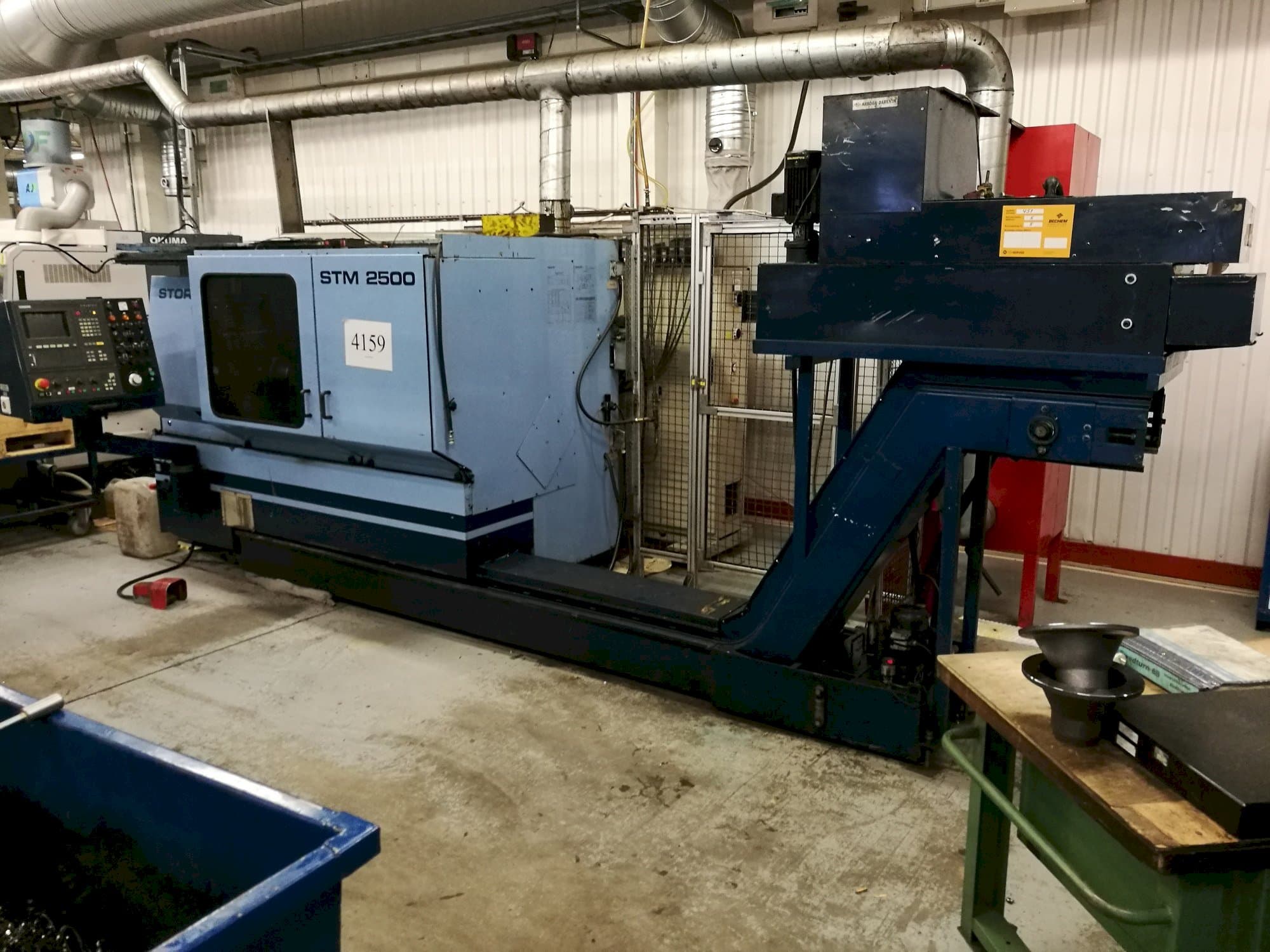 Widok z przodu maszyny STOREBRO STM 2500