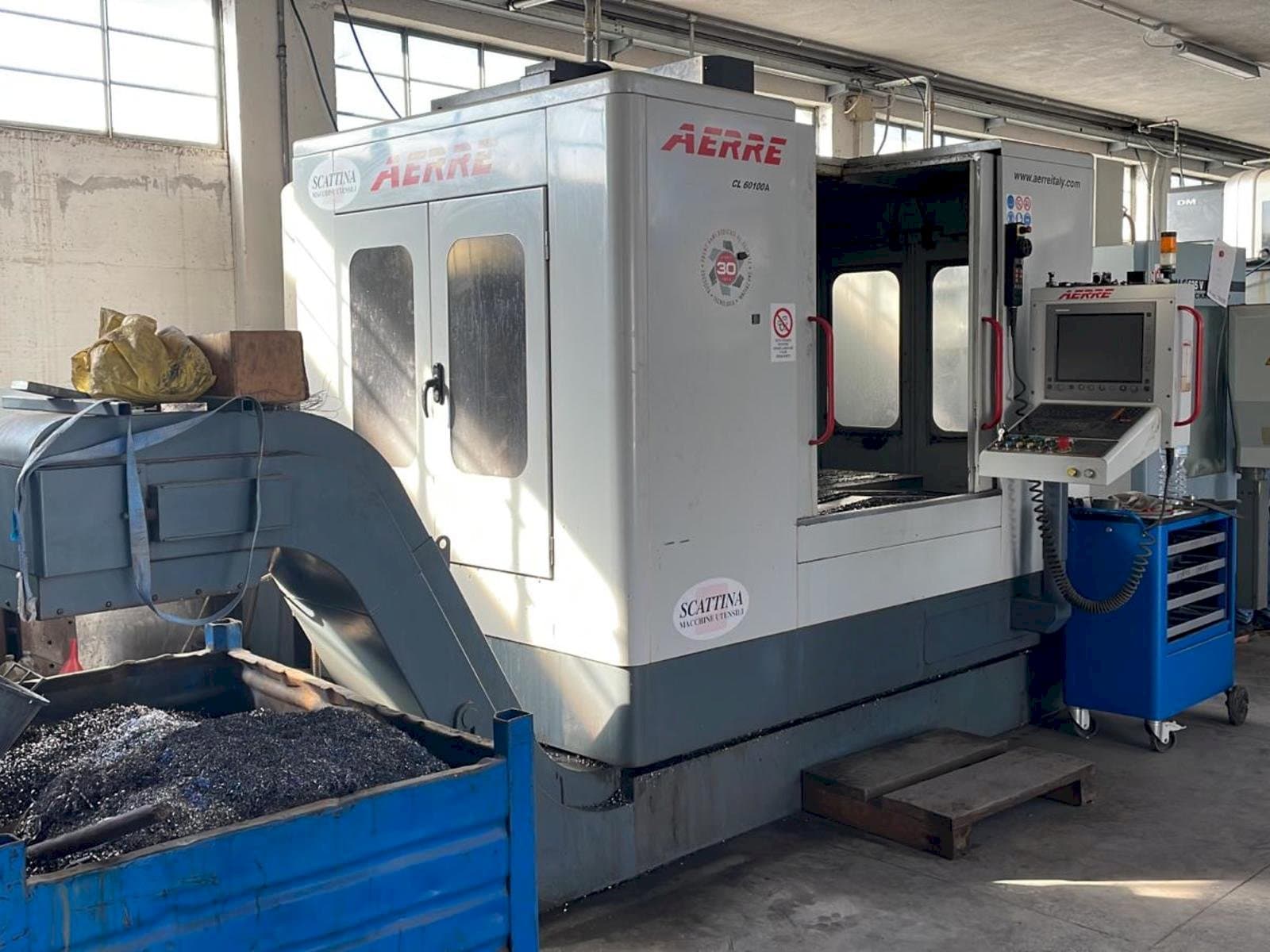 Widok z przodu maszyny AERRE CL60 100A