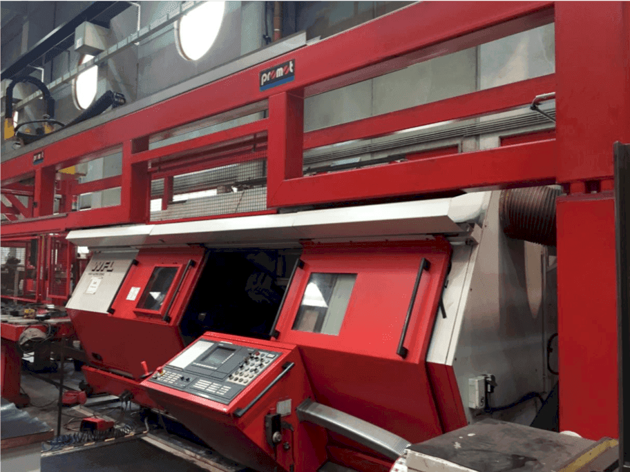 Widok z przodu maszyny WFL  M50