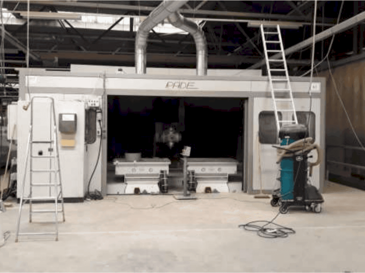 Widok z przodu maszyny PADE UNI 5 concept