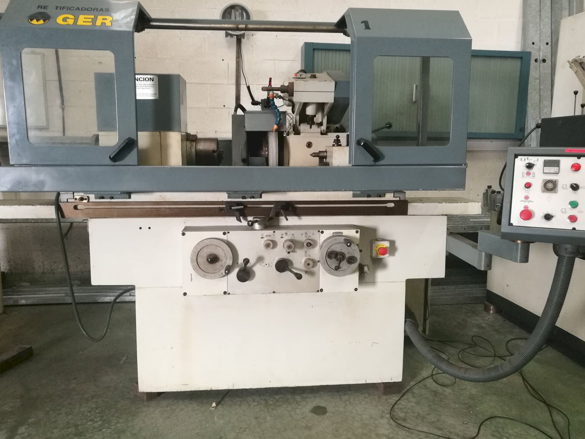 Widok z przodu maszyny GER C/600