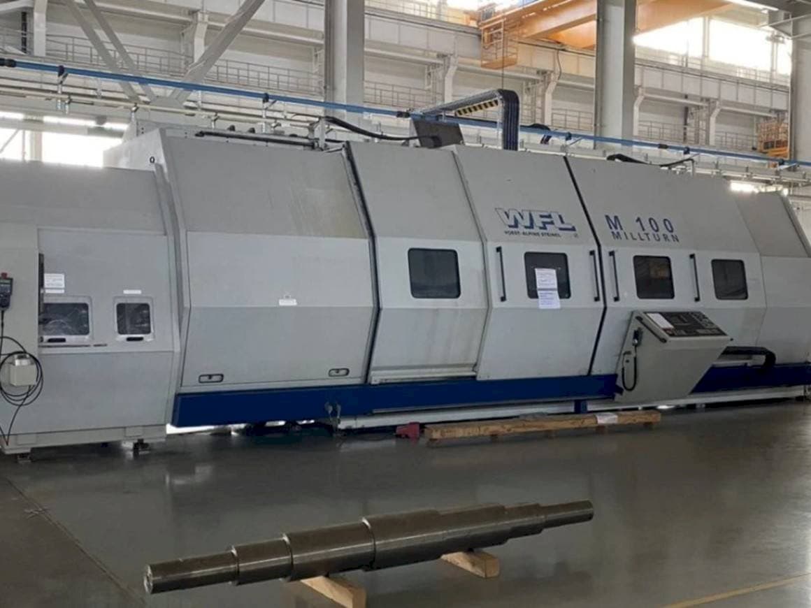 Widok z przodu maszyny WFL  M 100