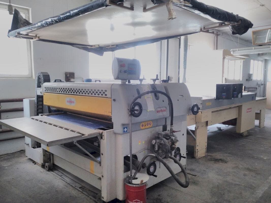 Widok z przodu maszyny SORBINI smartcoater sp1