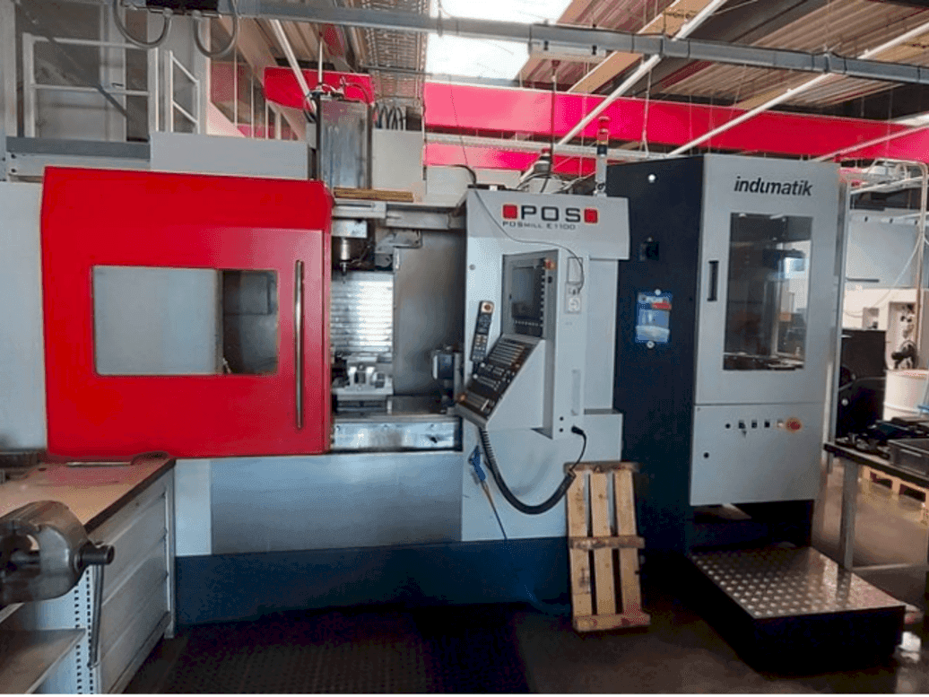 Widok z przodu maszyny POSmill POS E1100