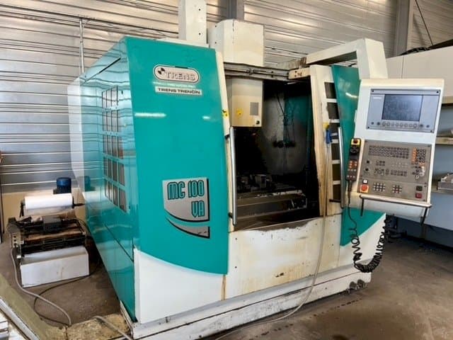 Widok lewej strony maszyny TRENS MC100VA