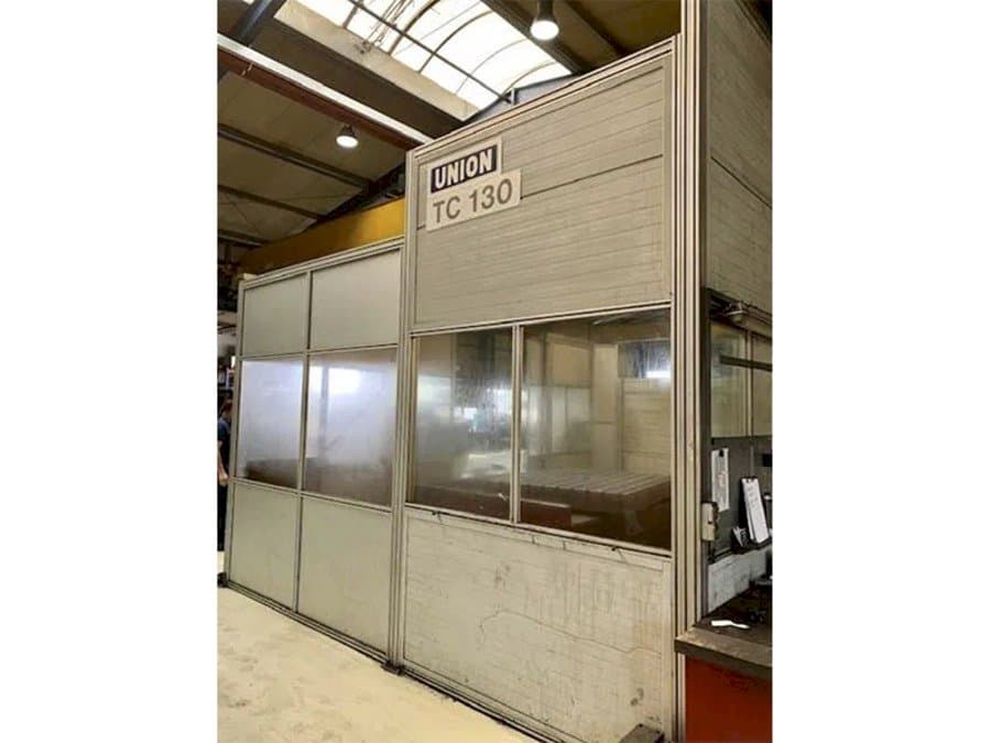 Widok z przodu maszyny UNION TC 130