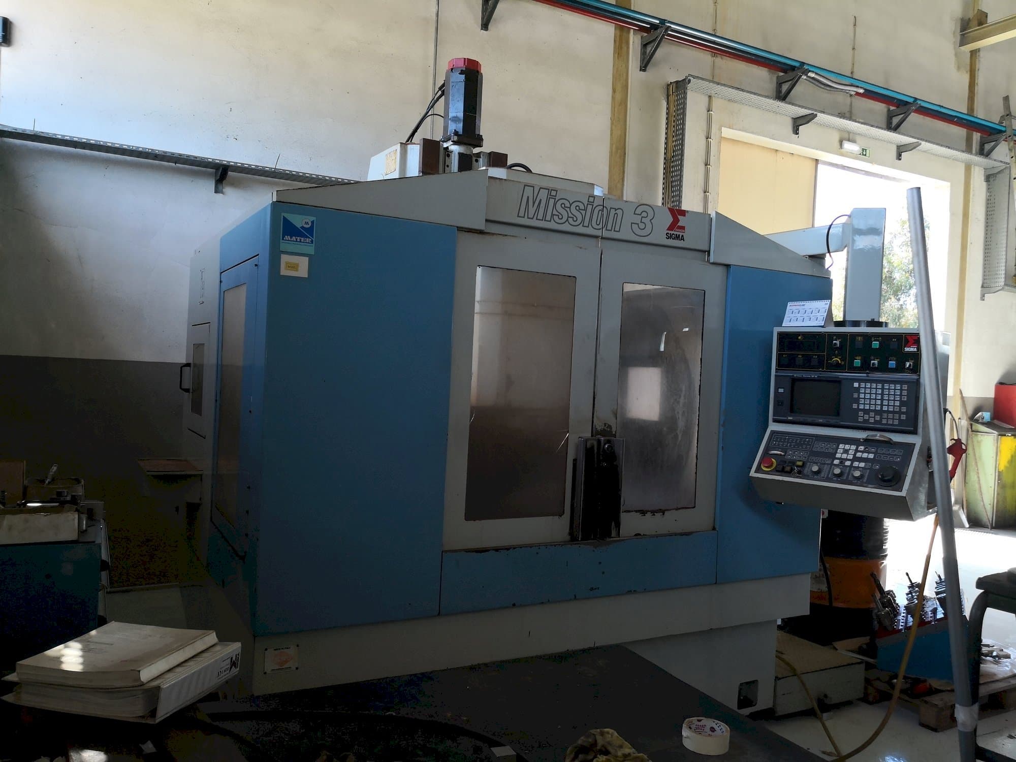 Widok z przodu maszyny Sigma Mission 3