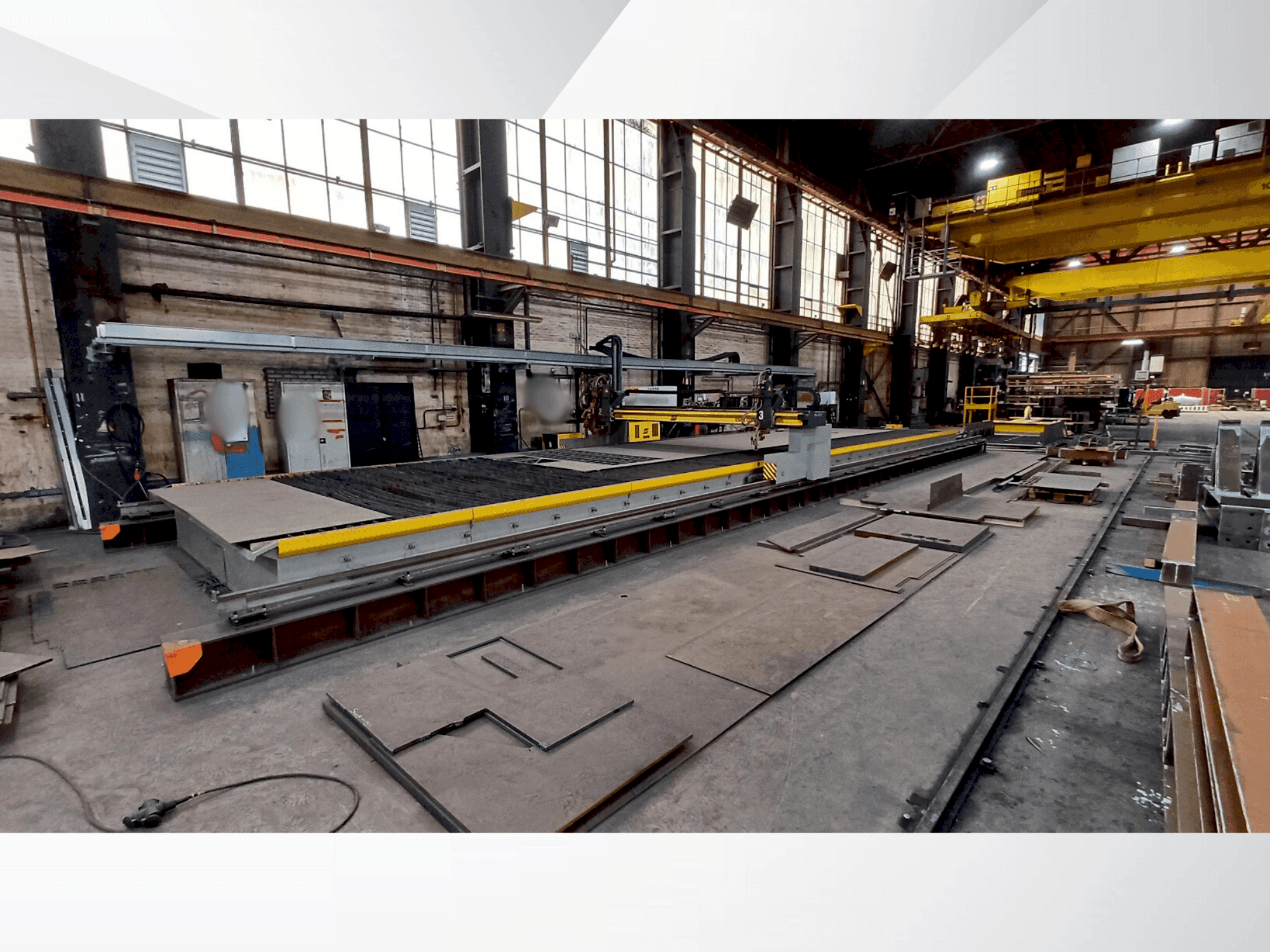 Widok z przodu maszyny ESAB SXE-P4500