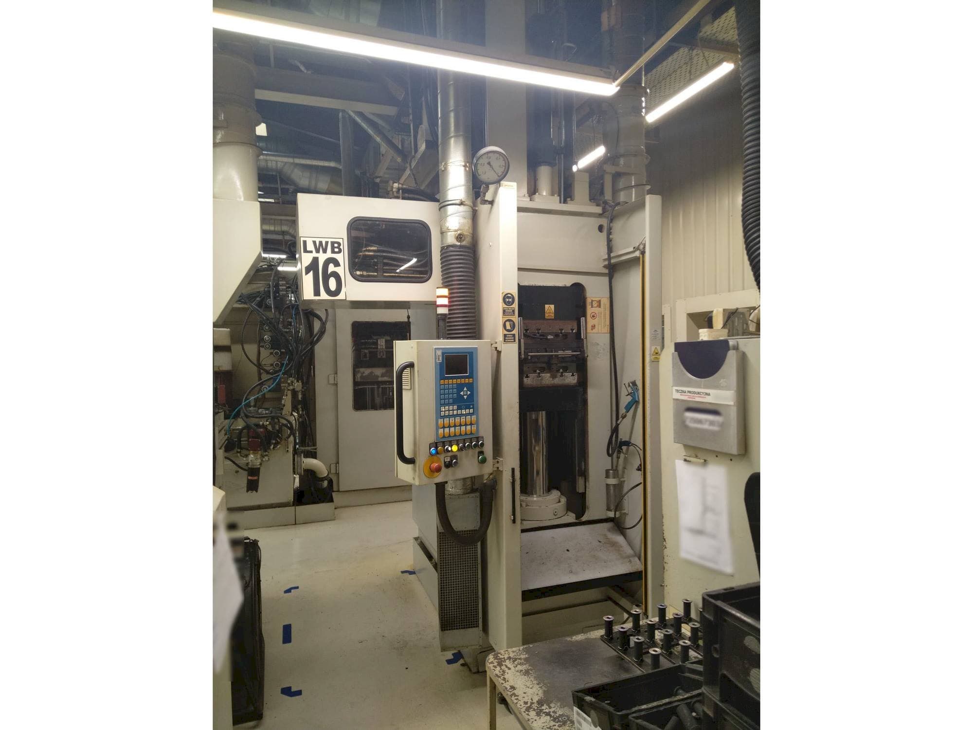 Widok z przodu maszyny LWB STEINL VRE 1100/1000