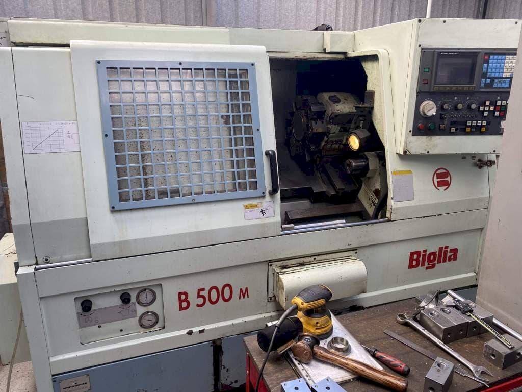 Widok z przodu maszyny Biglia B 500 M