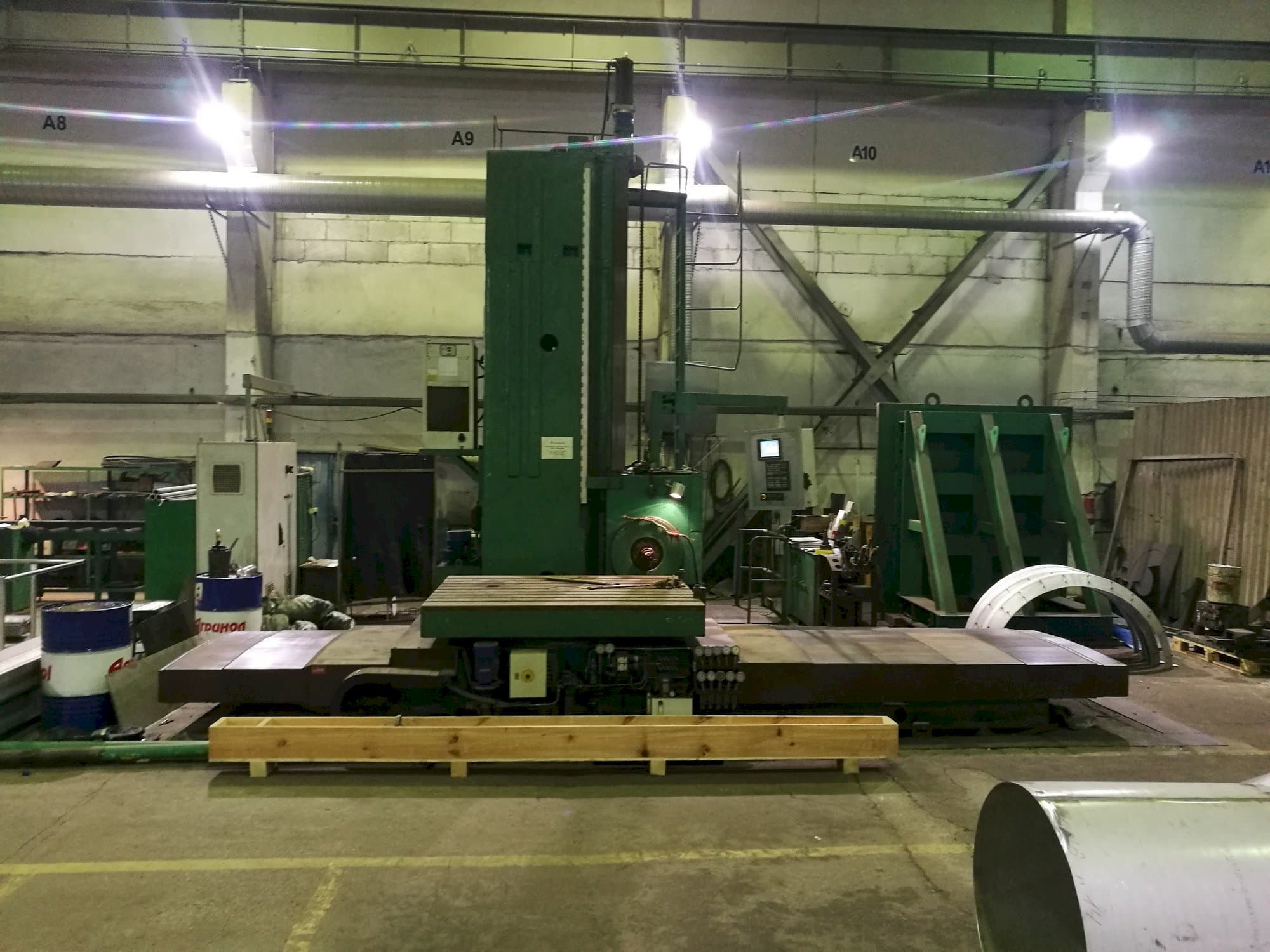 Widok z przodu maszyny HEIDENHAIN AFC 130 H 1000