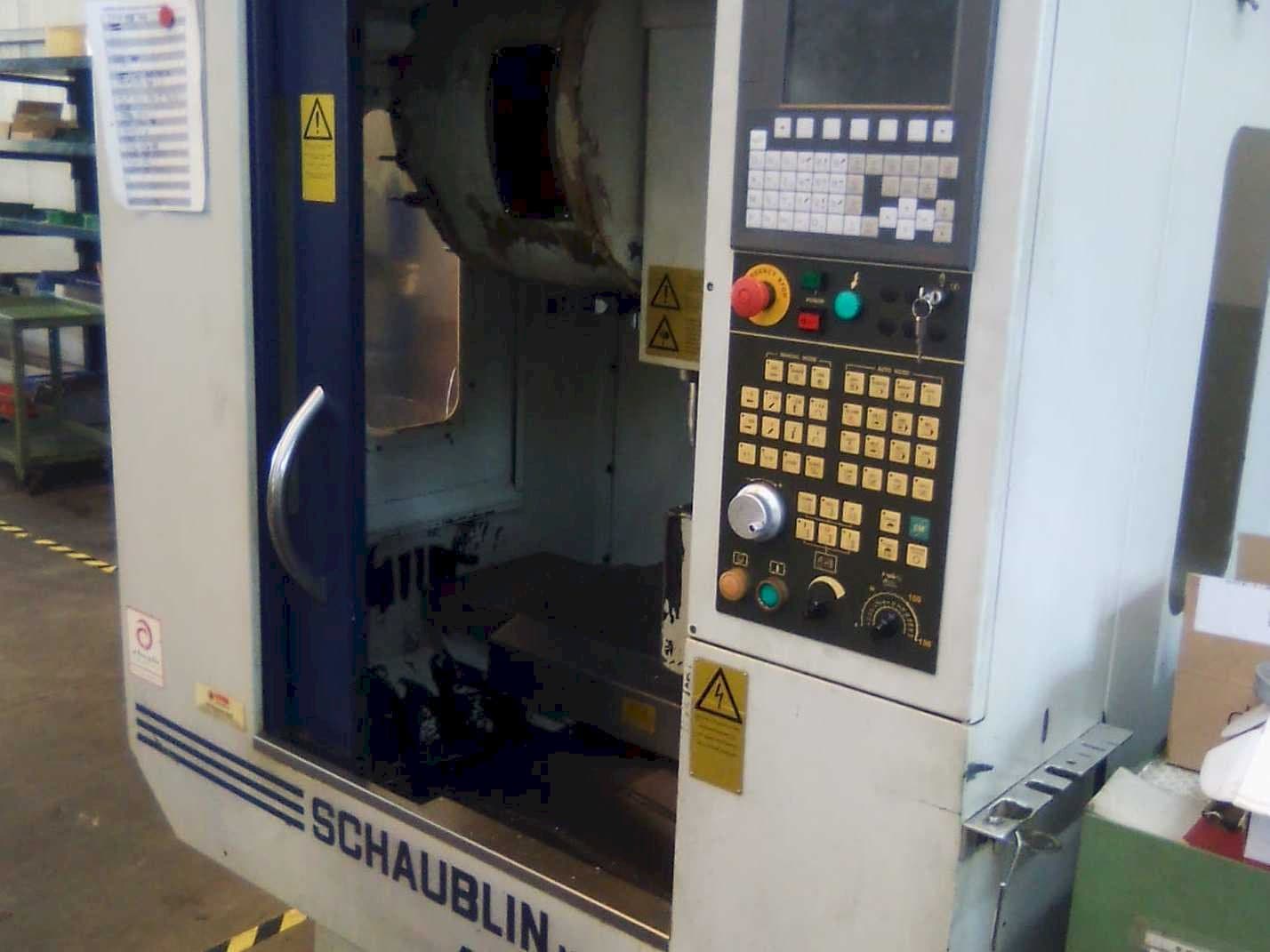 Widok z przodu maszyny SCHAUBLIN 48V